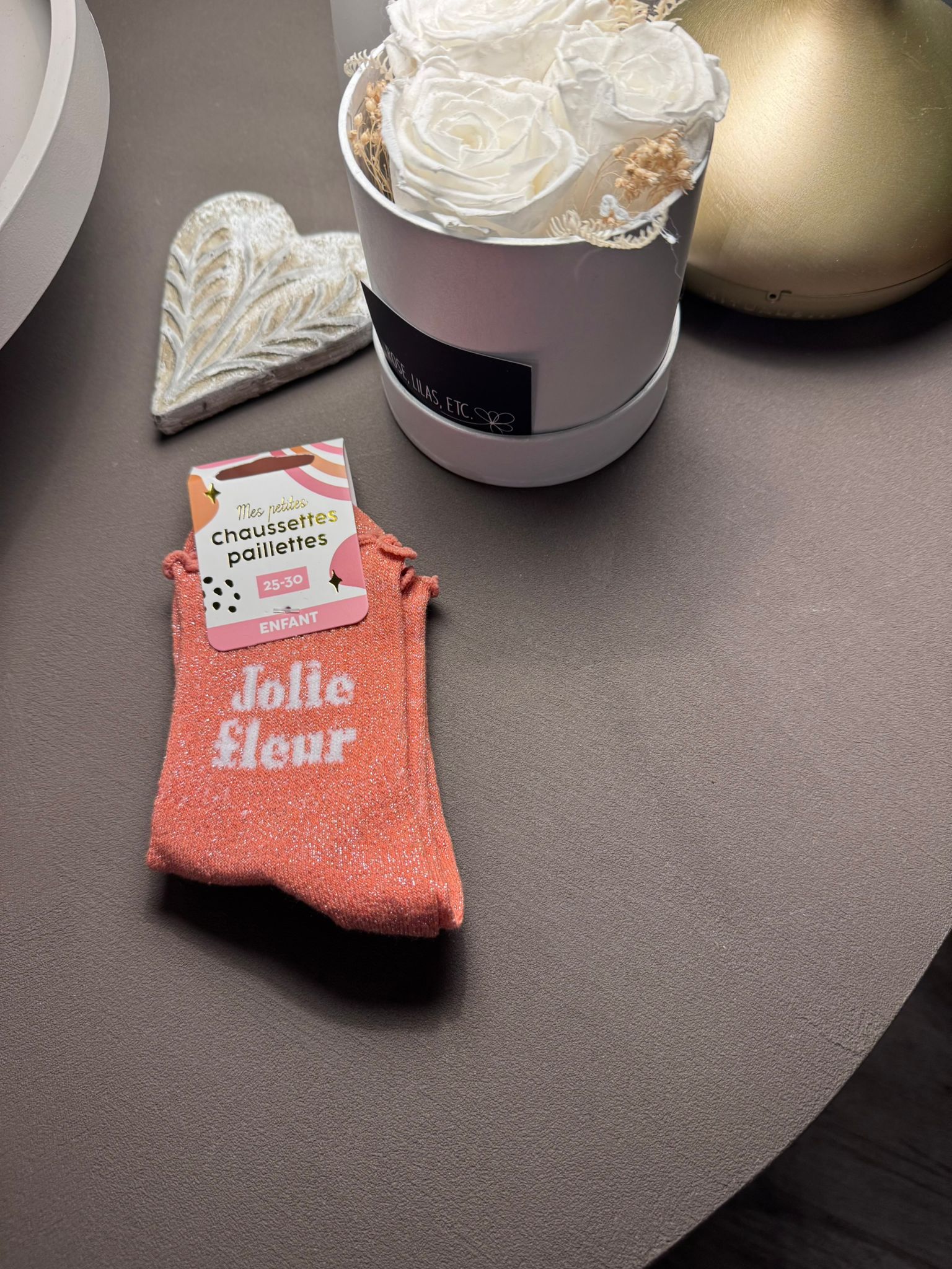 Chaussettes à paillettes Fille