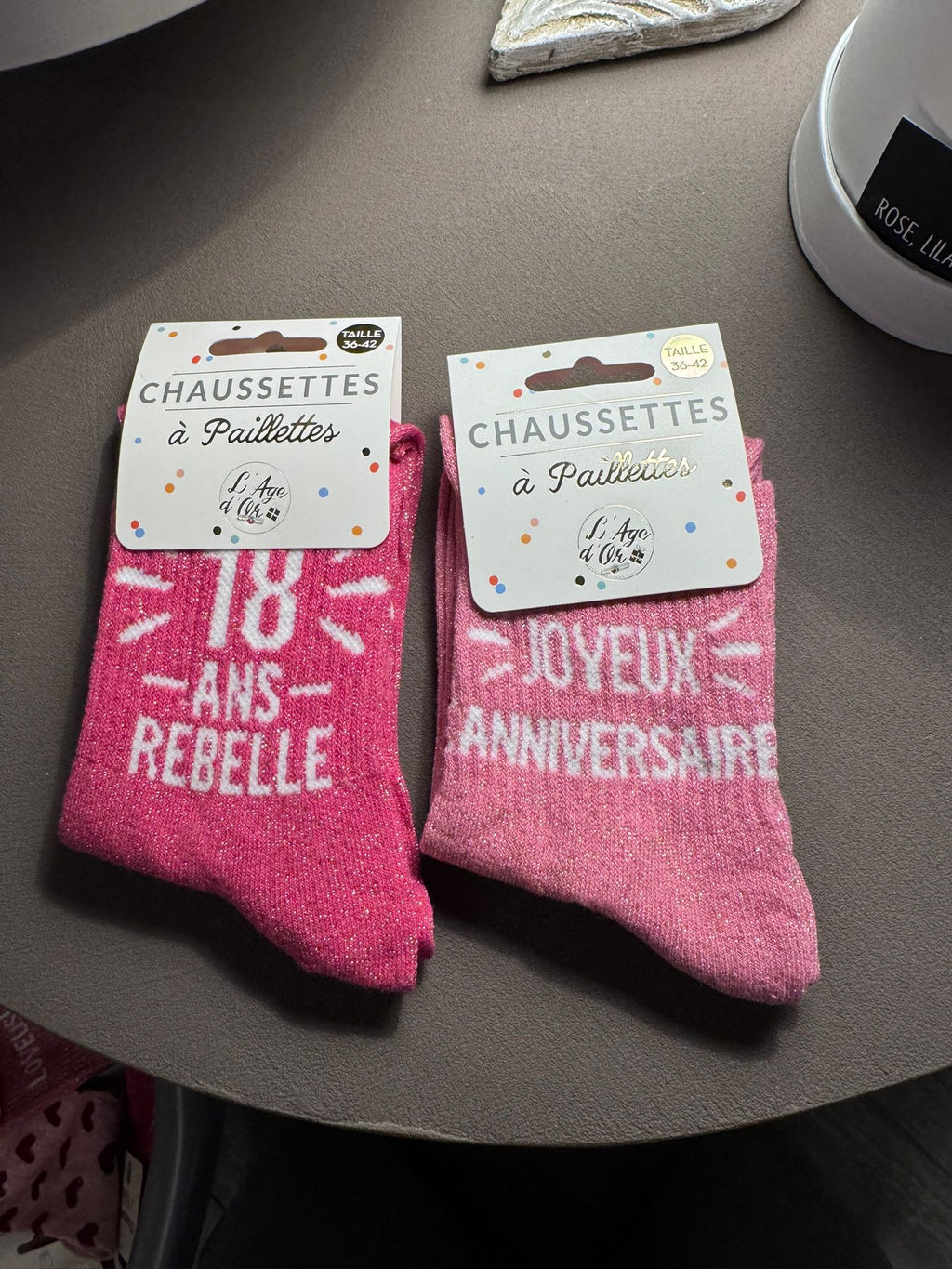 Chaussettes à Paillettes