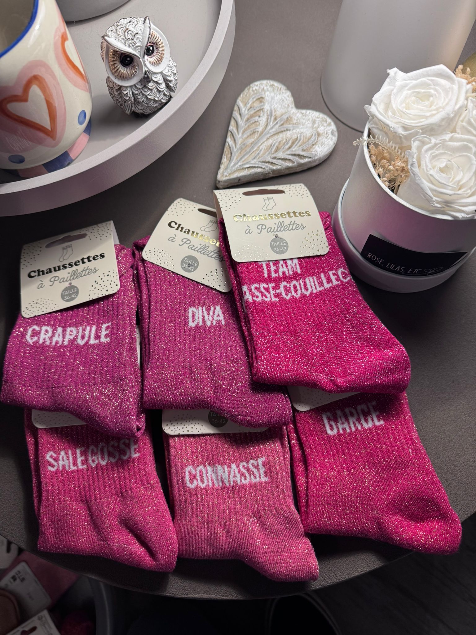 Chaussettes à Paillettes