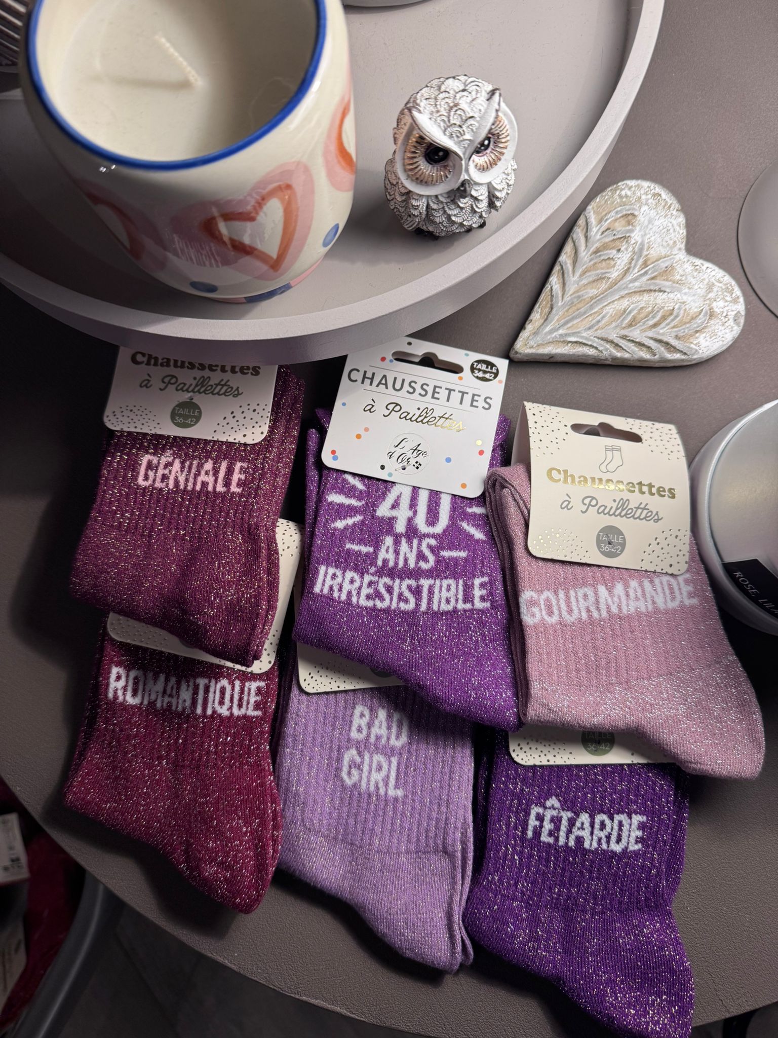 Chaussettes à Paillettes