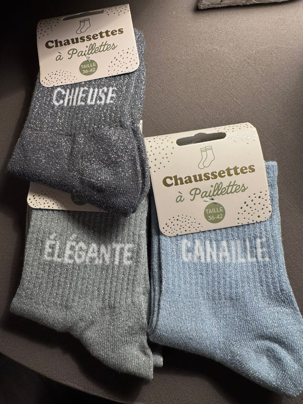 Chaussettes à Paillettes