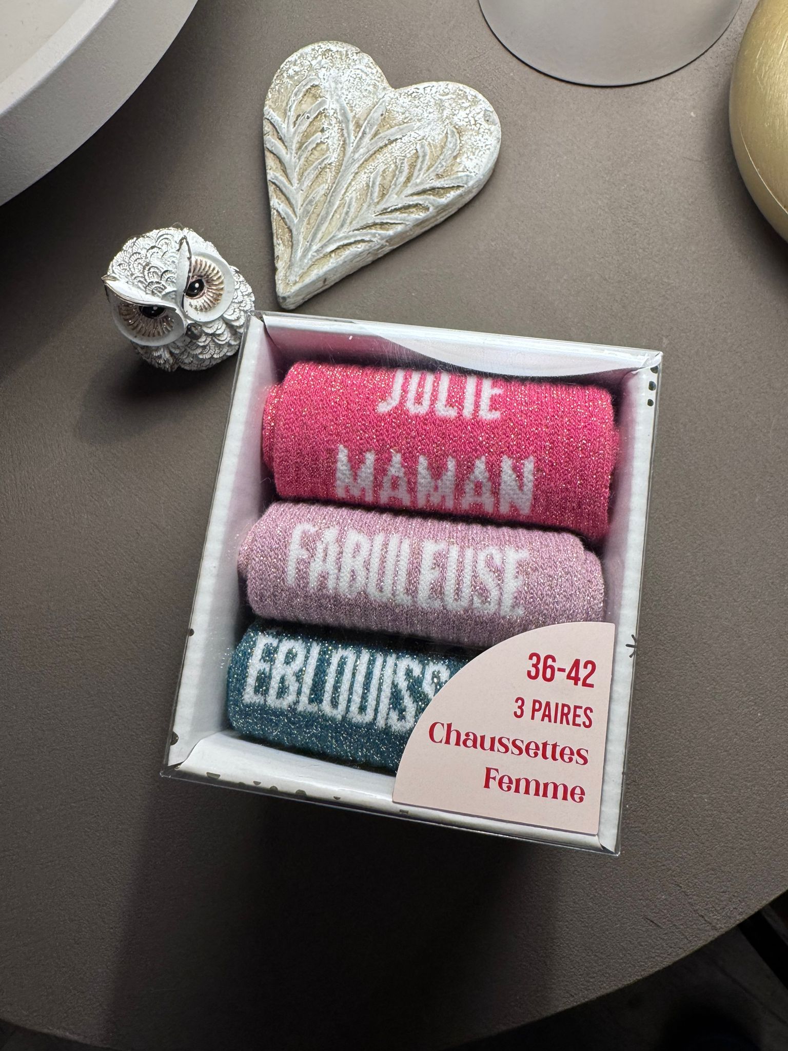 Lots de Chaussettes à paillettes