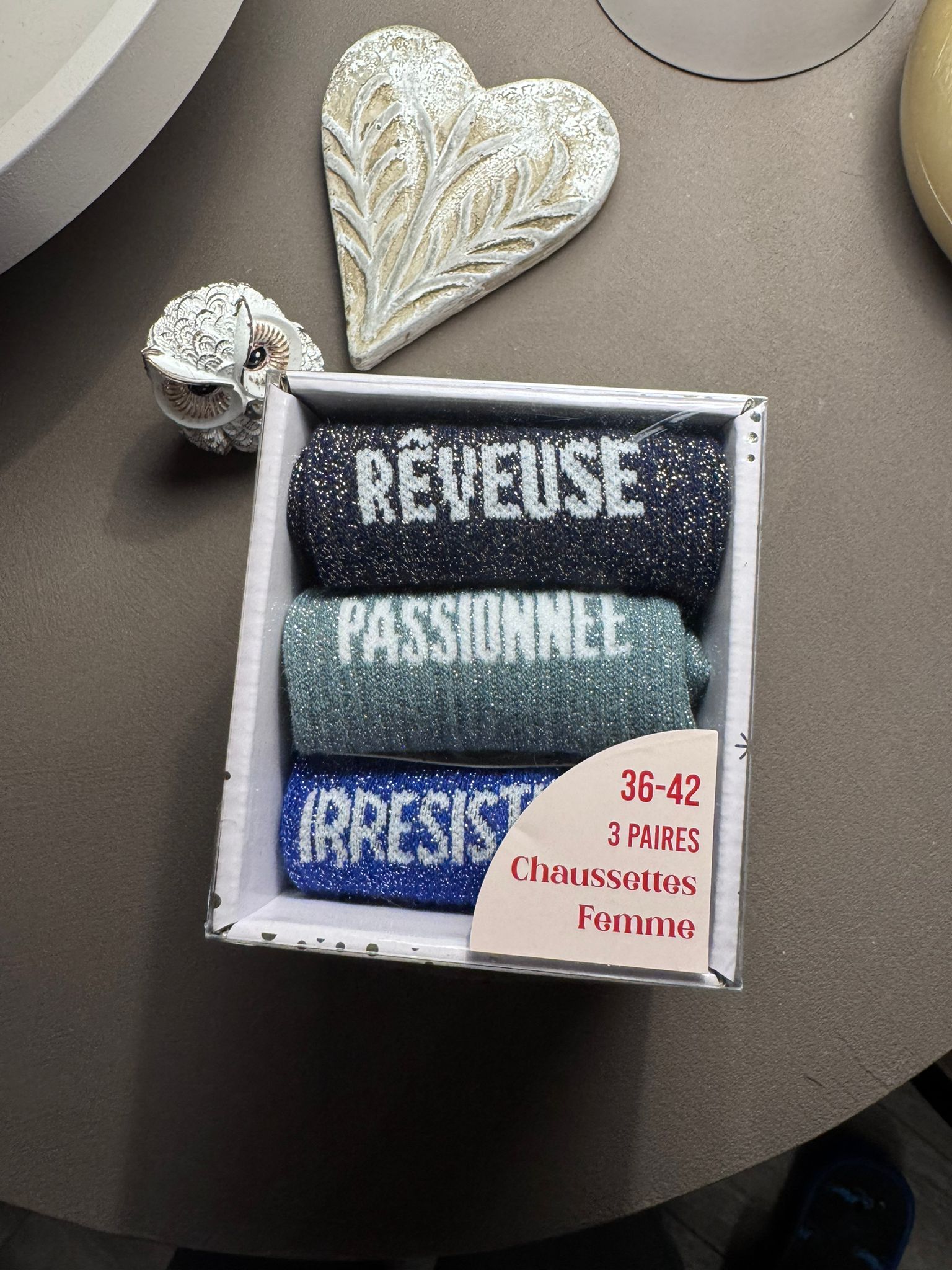 Lot de Chaussettes à Paillettes