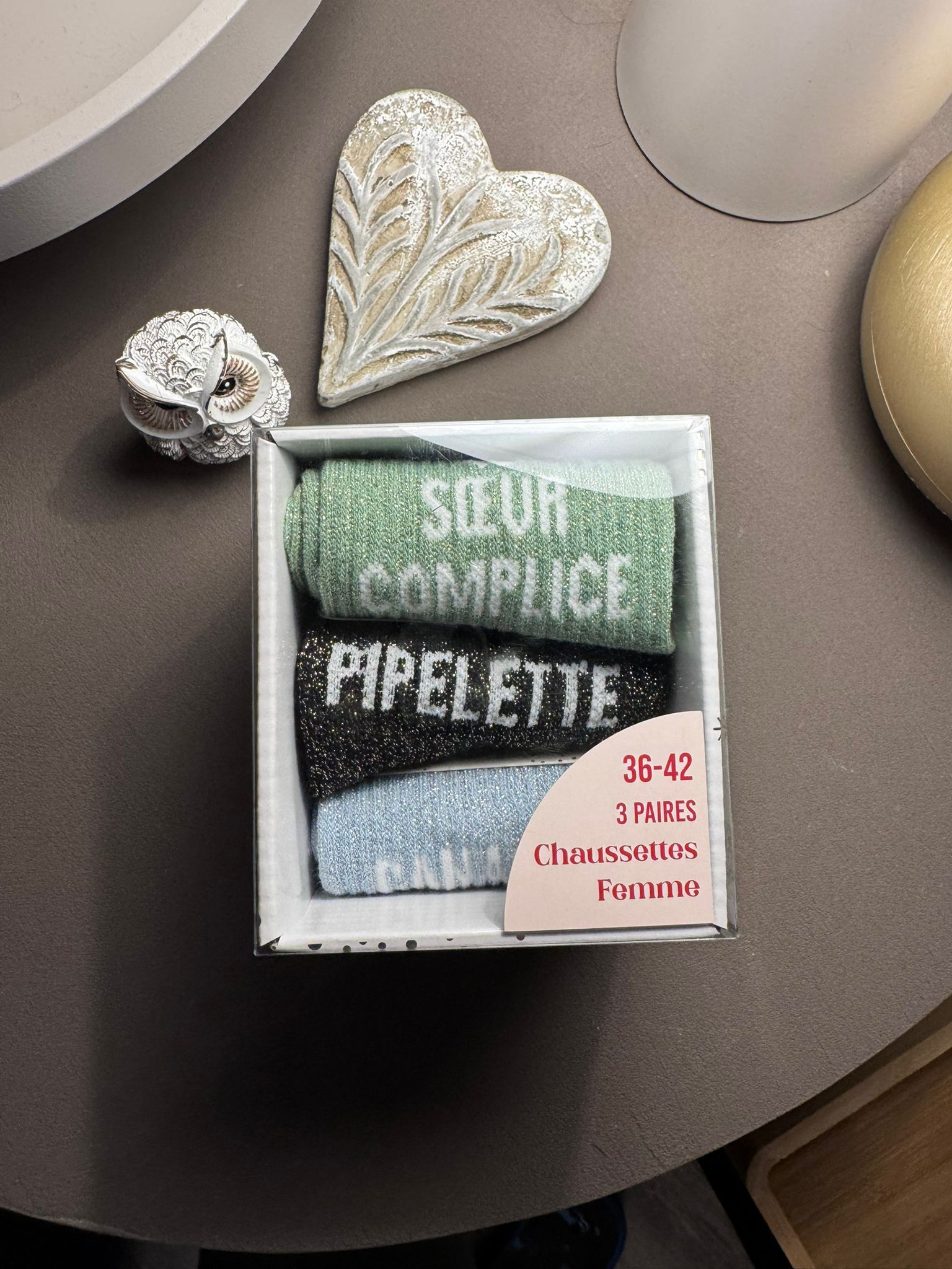 Lot Chaussettes à Paillettes