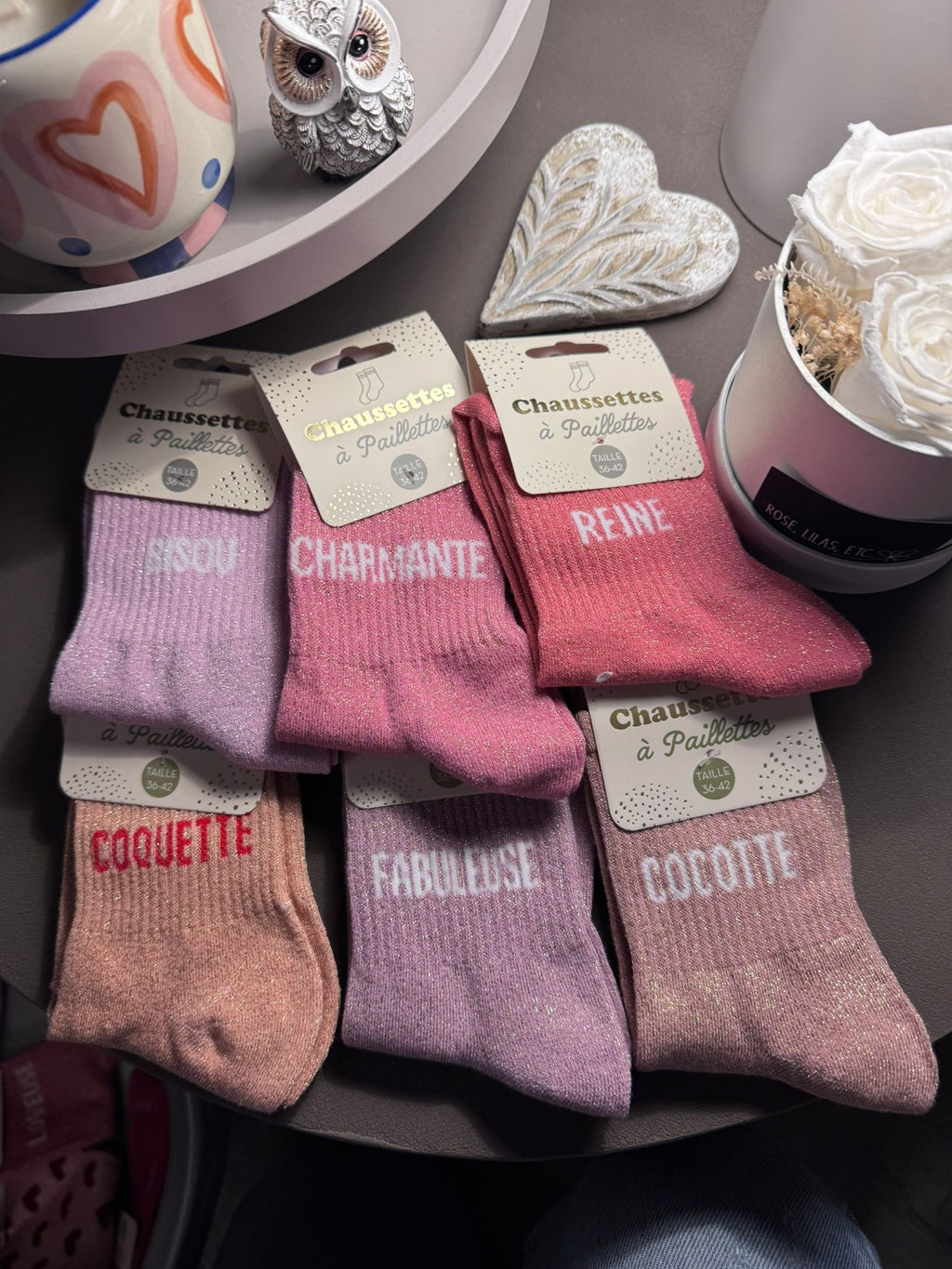 Chaussettes à Paillettes