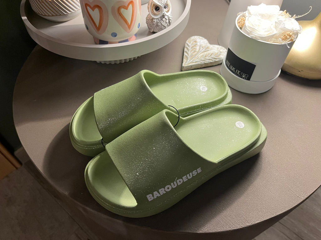 Claquettes à Paillettes