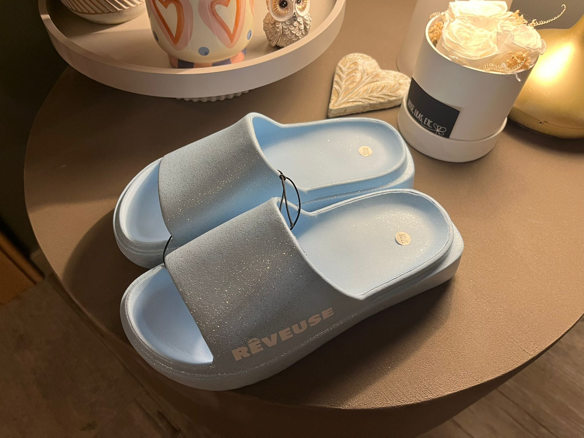 Claquettes à Paillettes