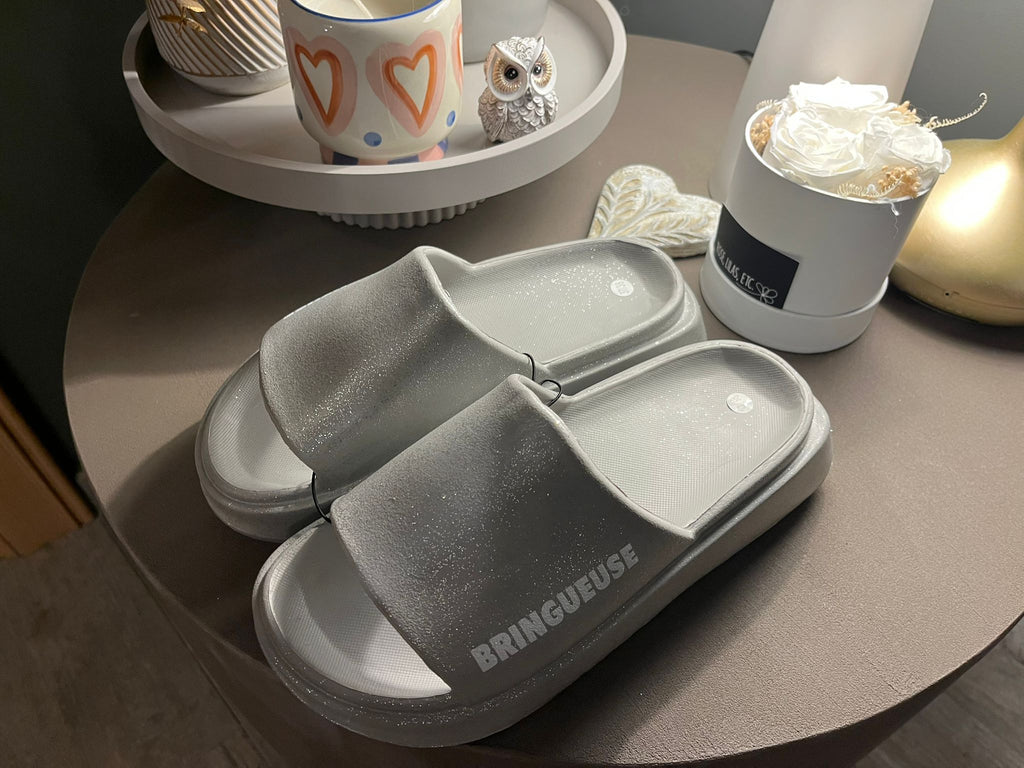 Claquettes à Paillettes