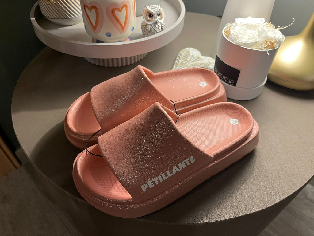 Claquettes à Paillettes