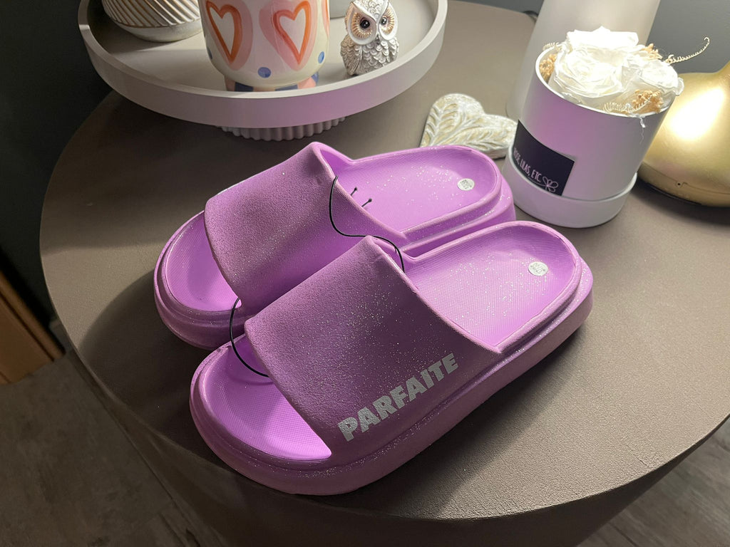 Claquettes à Paillettes