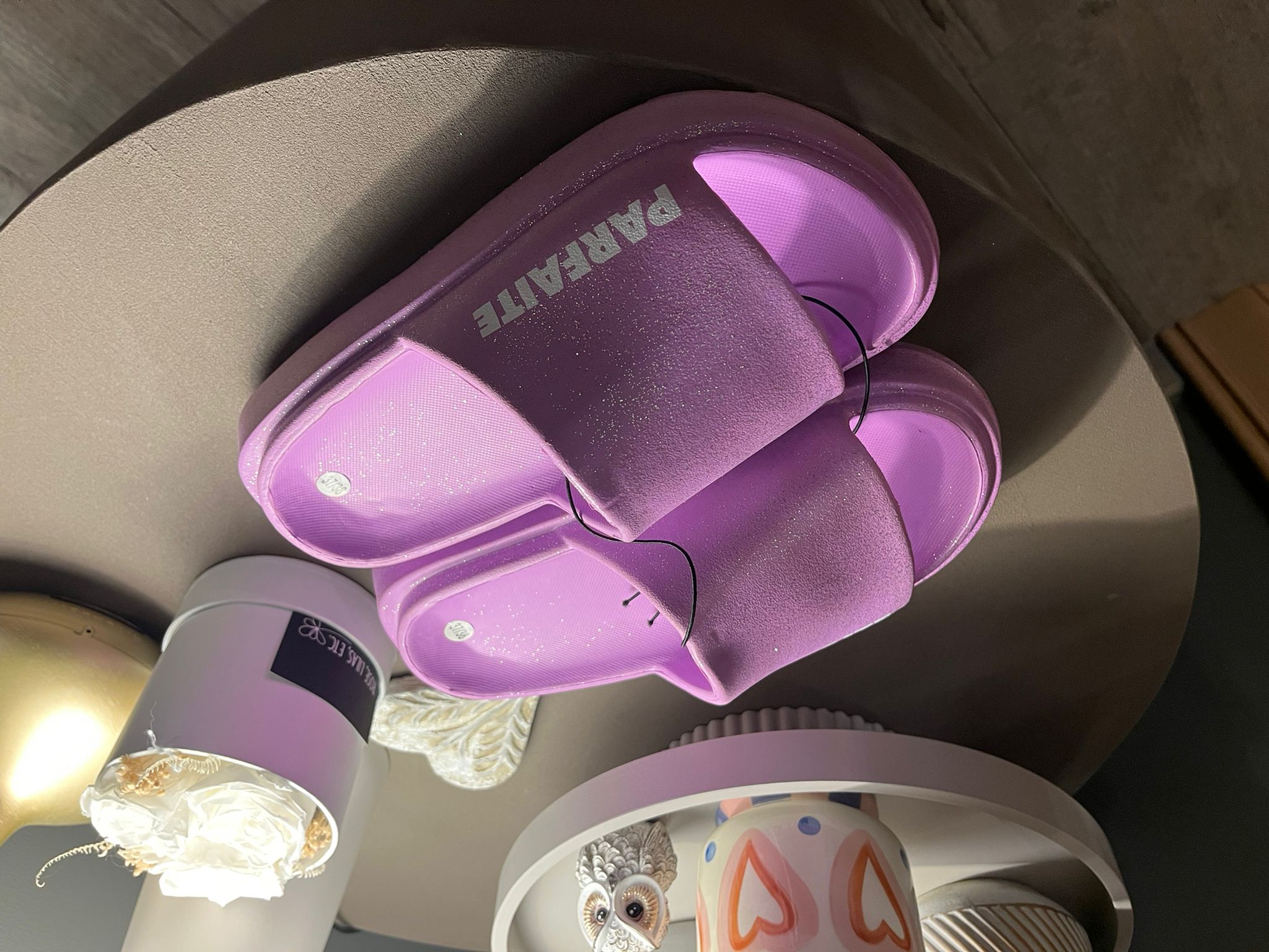 Claquettes à Paillettes