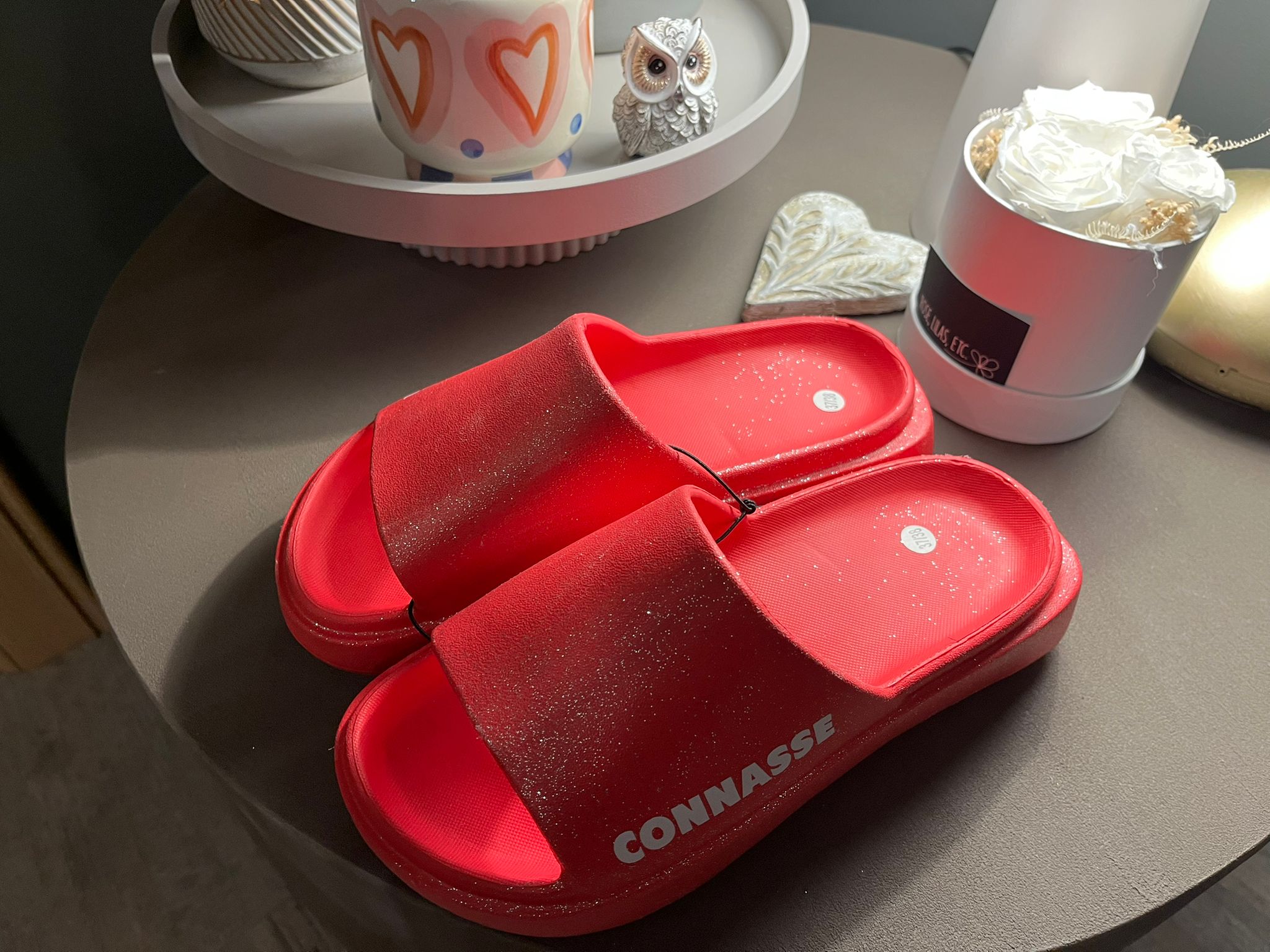 Claquettes à Paillettes