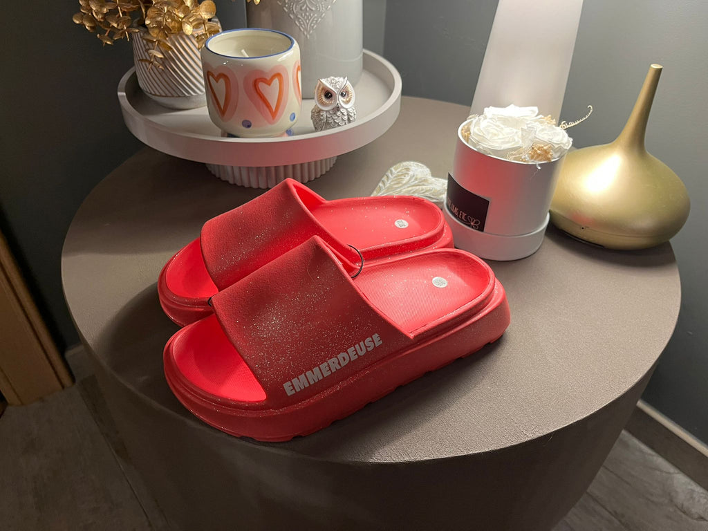 Claquettes à Paillettes