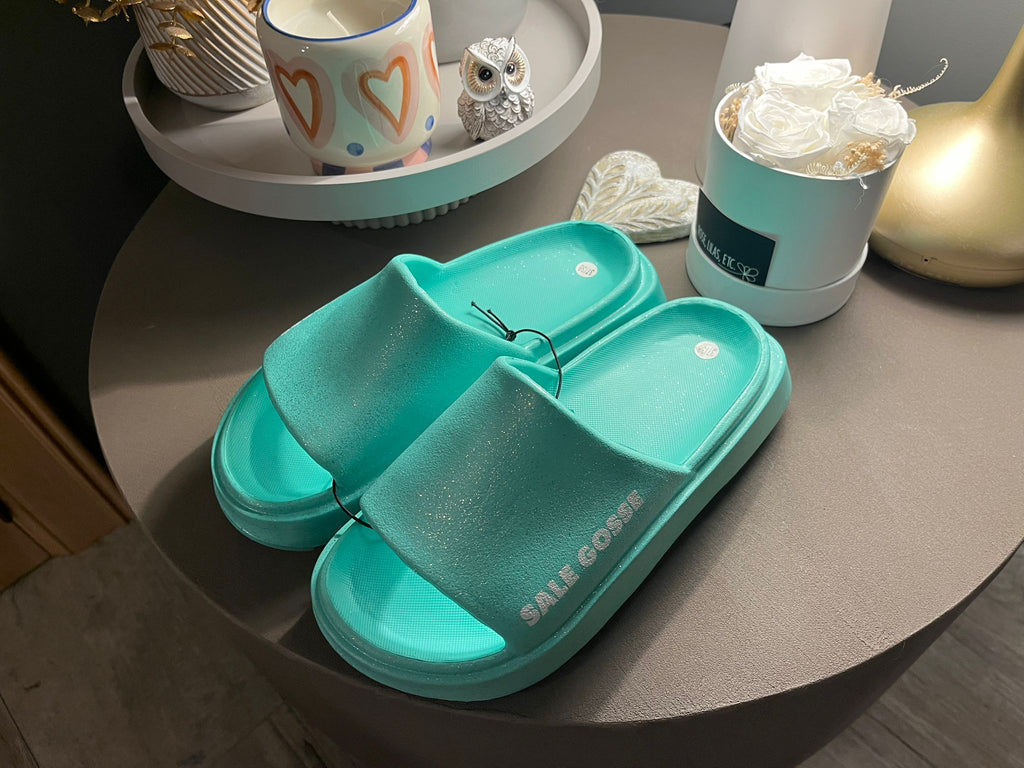 Claquettes à Paillettes