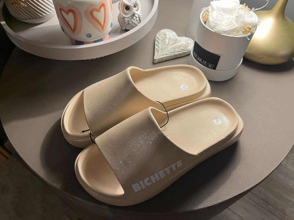 Claquettes à Paillettes