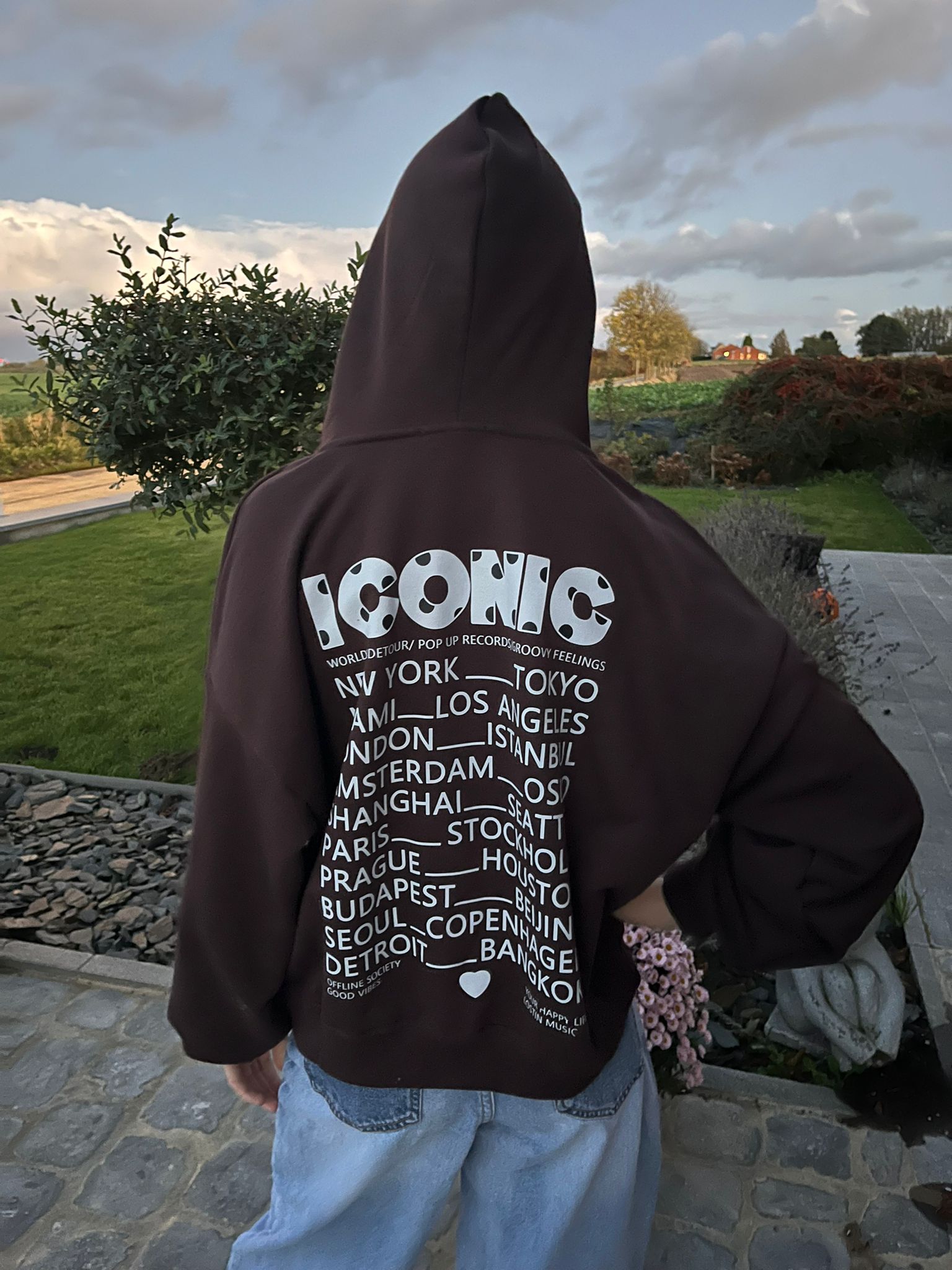 Sweat Iconic à pois