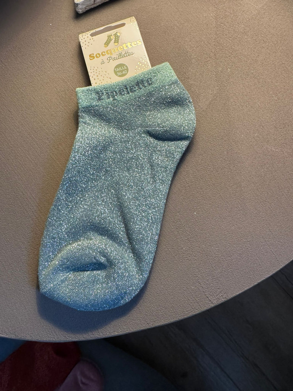 Soquettes à paillettes