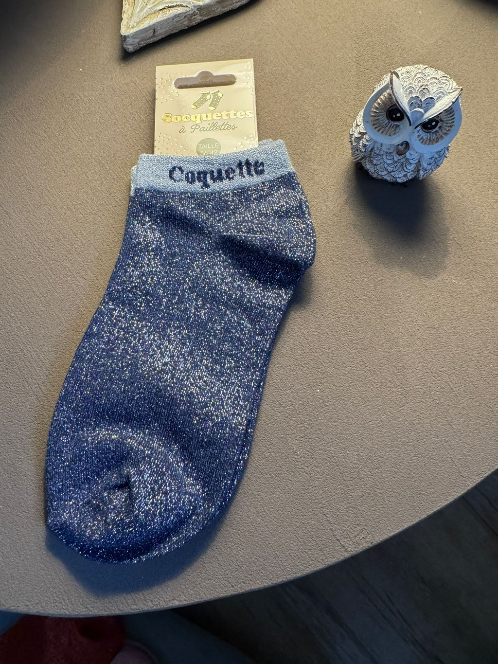 Soquettes à paillettes