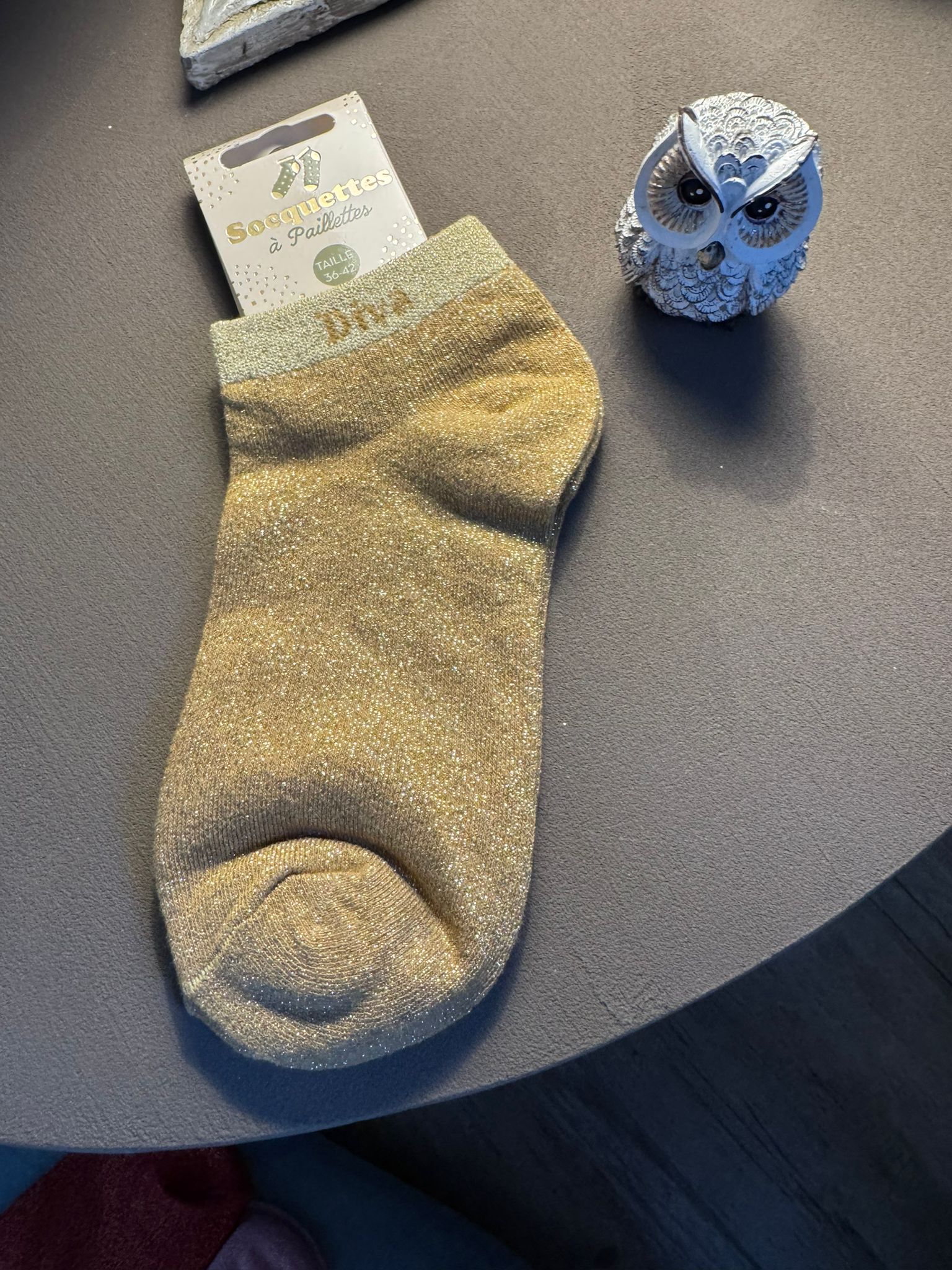 Soquettes à paillettes