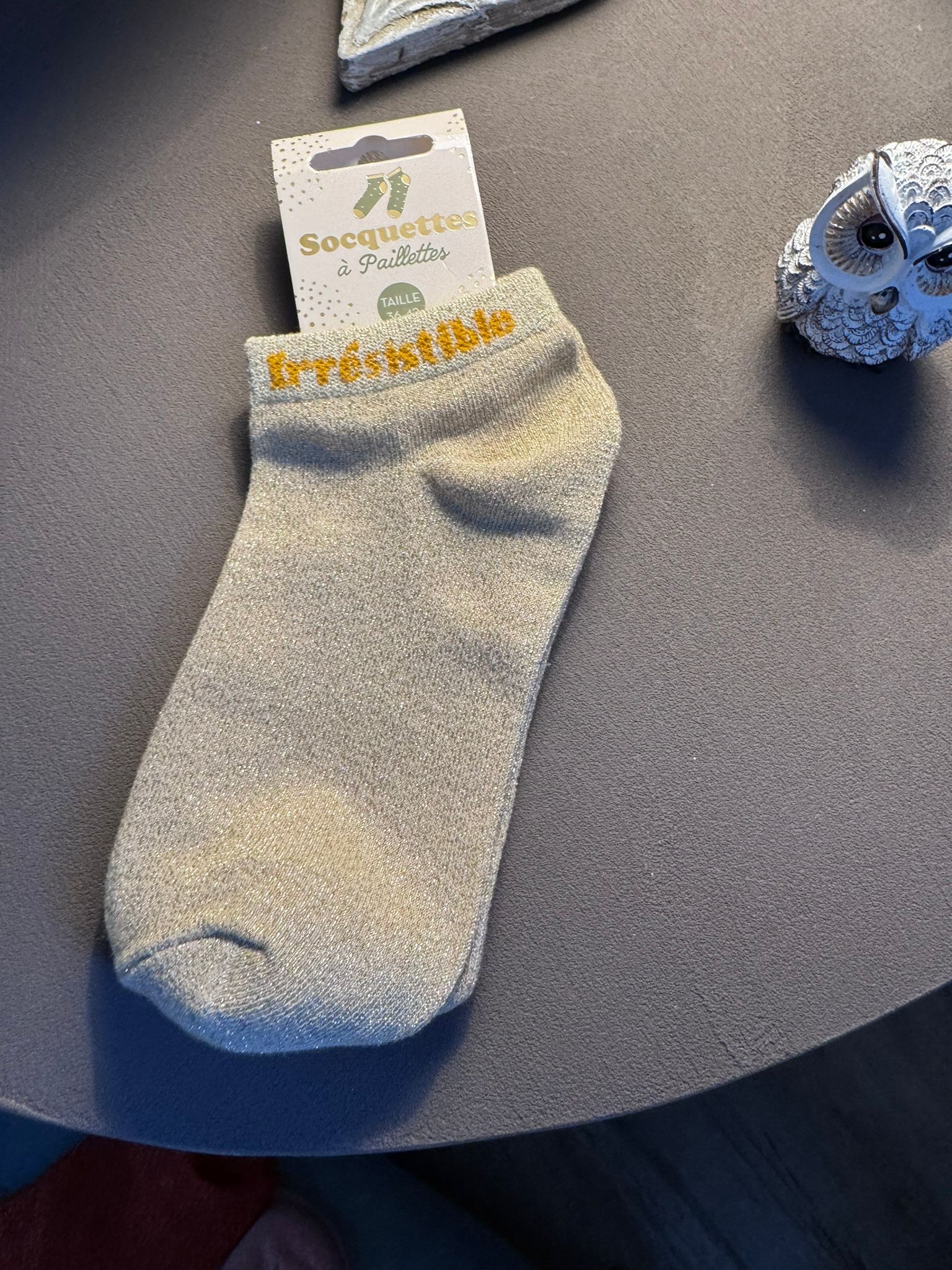 Soquettes à paillettes