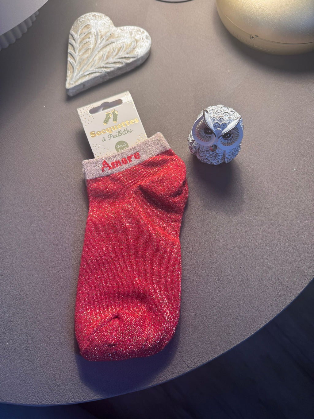 Soquettes à paillettes