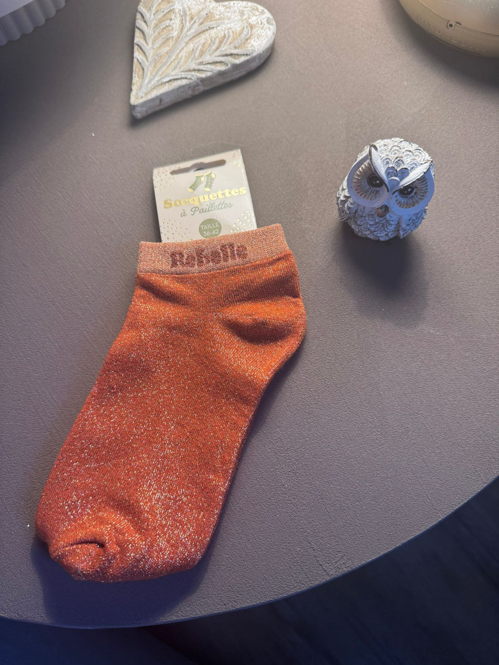 Soquettes à paillettes