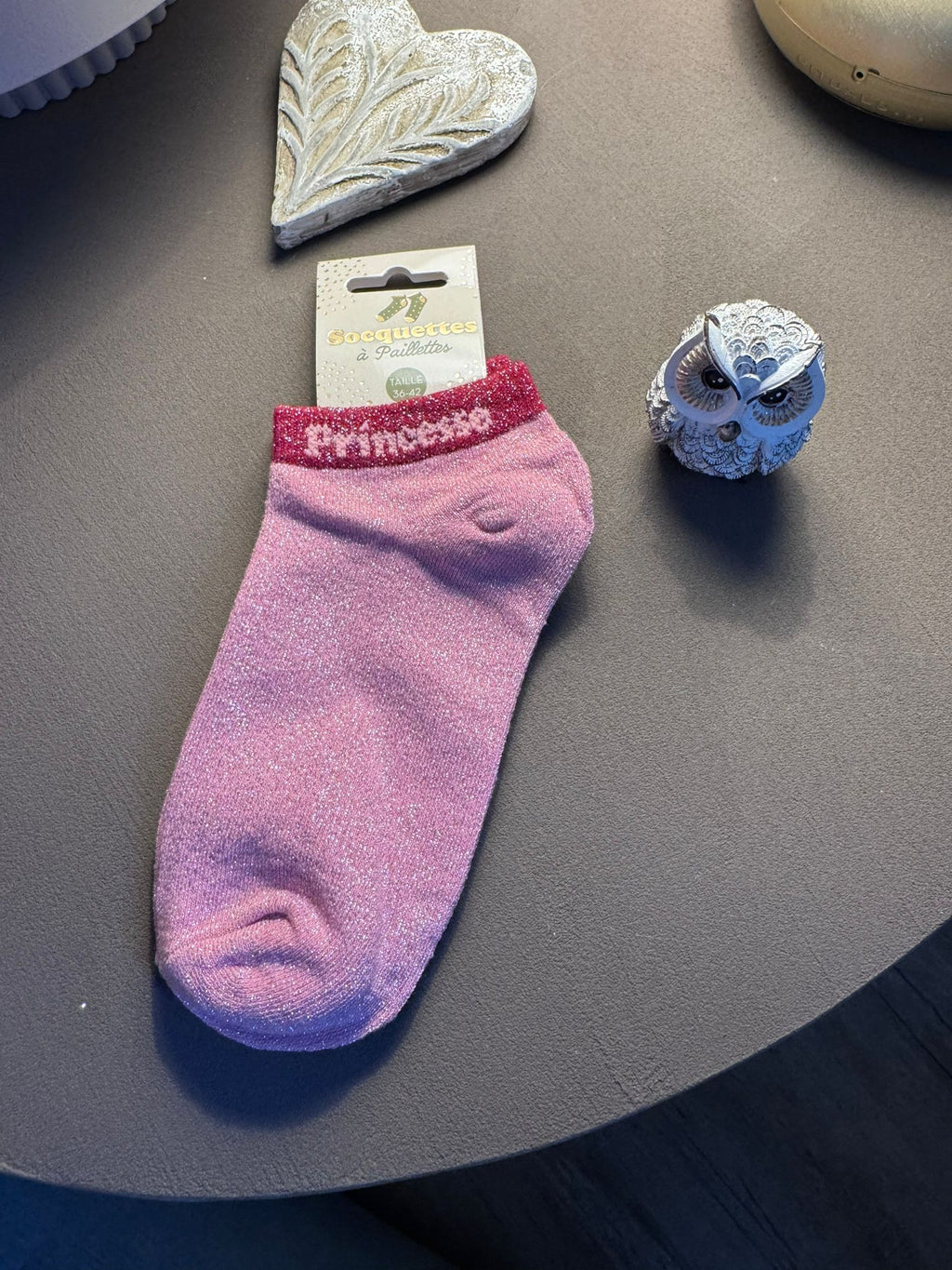 Soquettes à paillettes