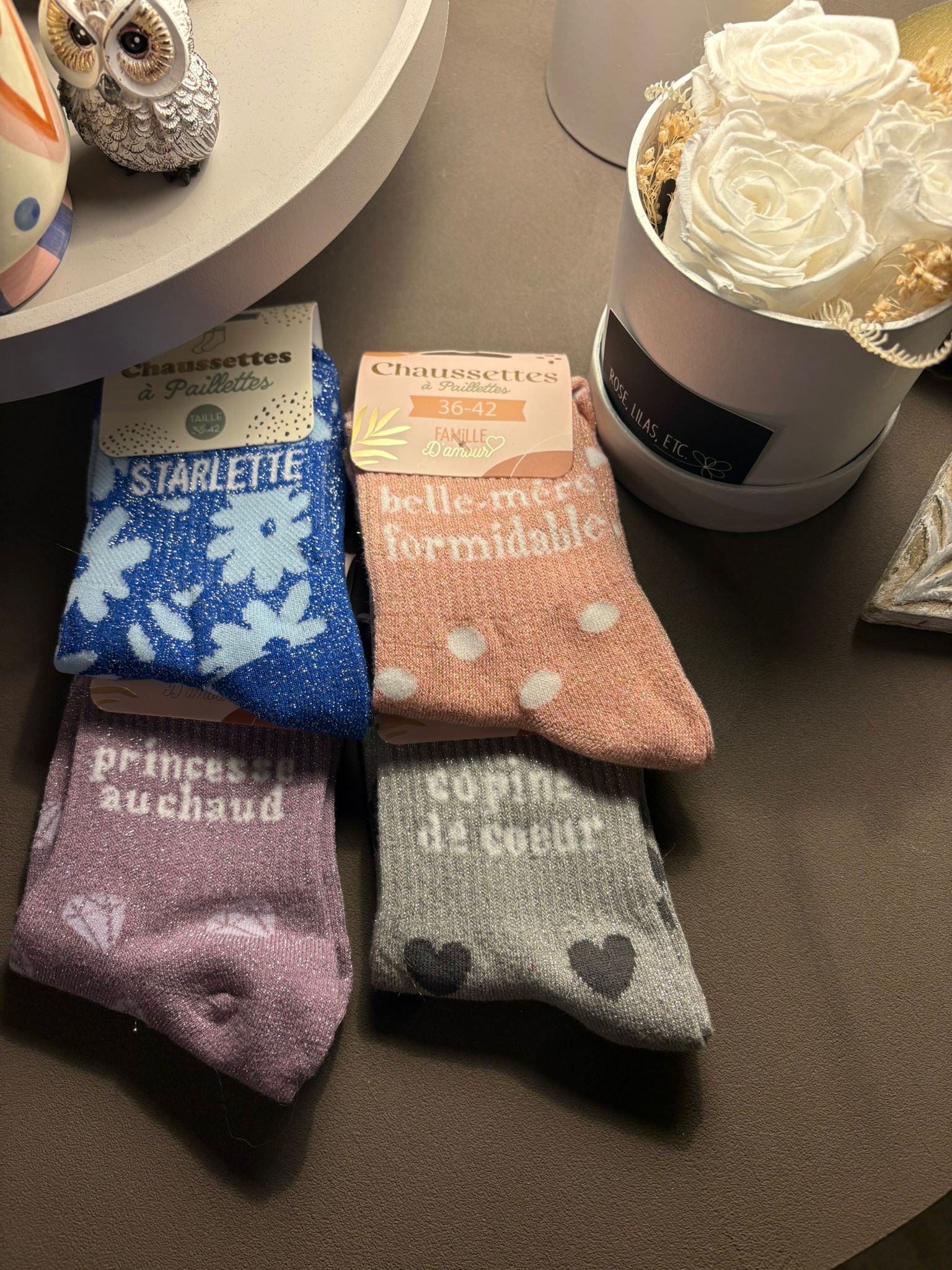 Chaussettes à Paillettes
