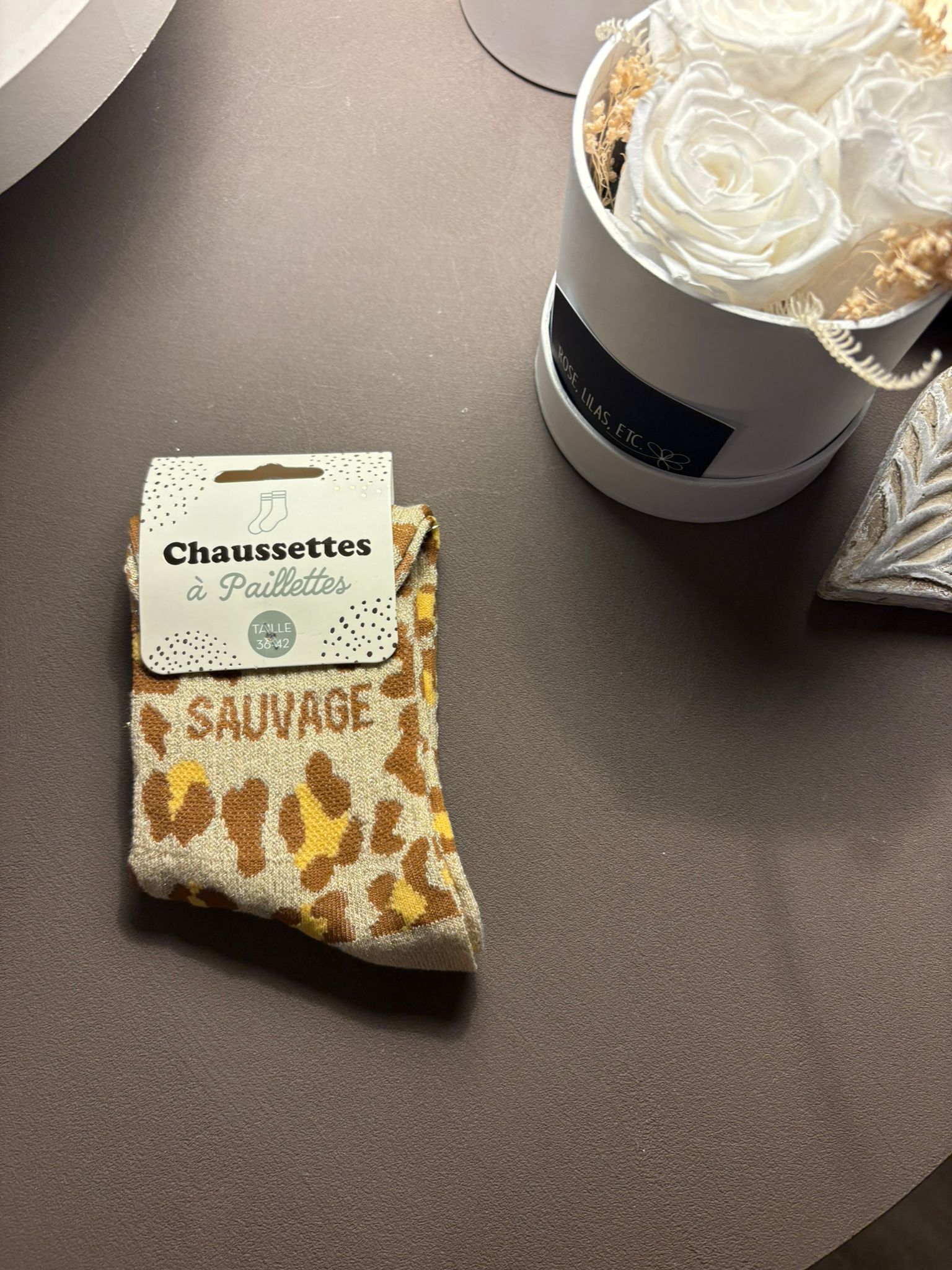 Chaussettes à Paillettes "Animal"