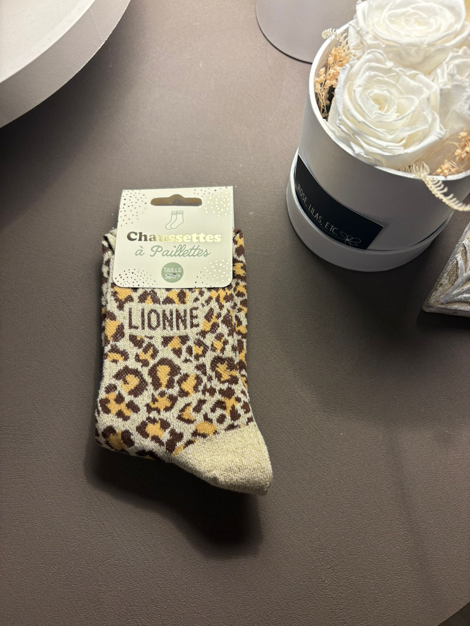 Chaussettes à Paillettes "Animal"