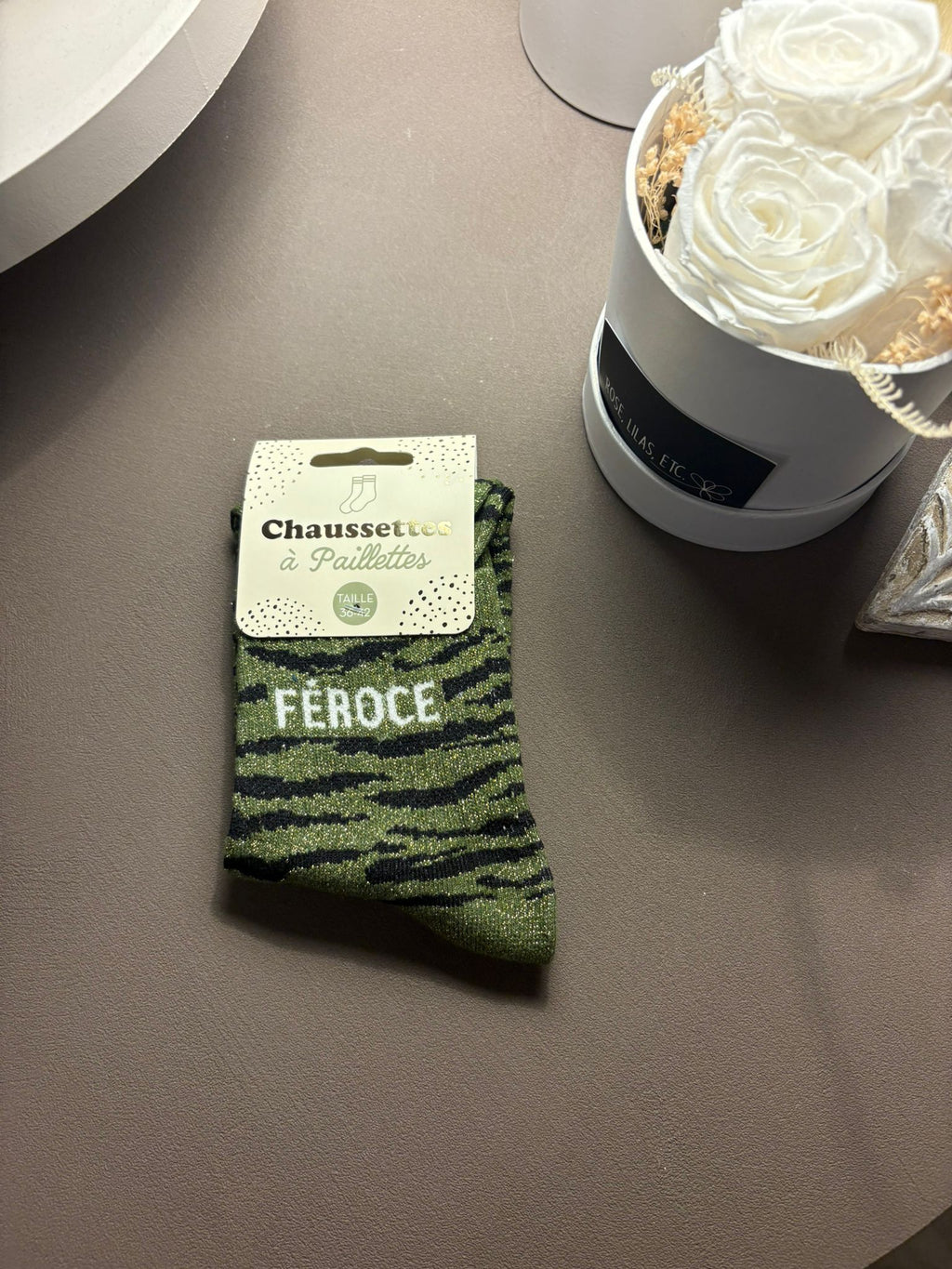 Chaussettes à Paillettes "Animal"