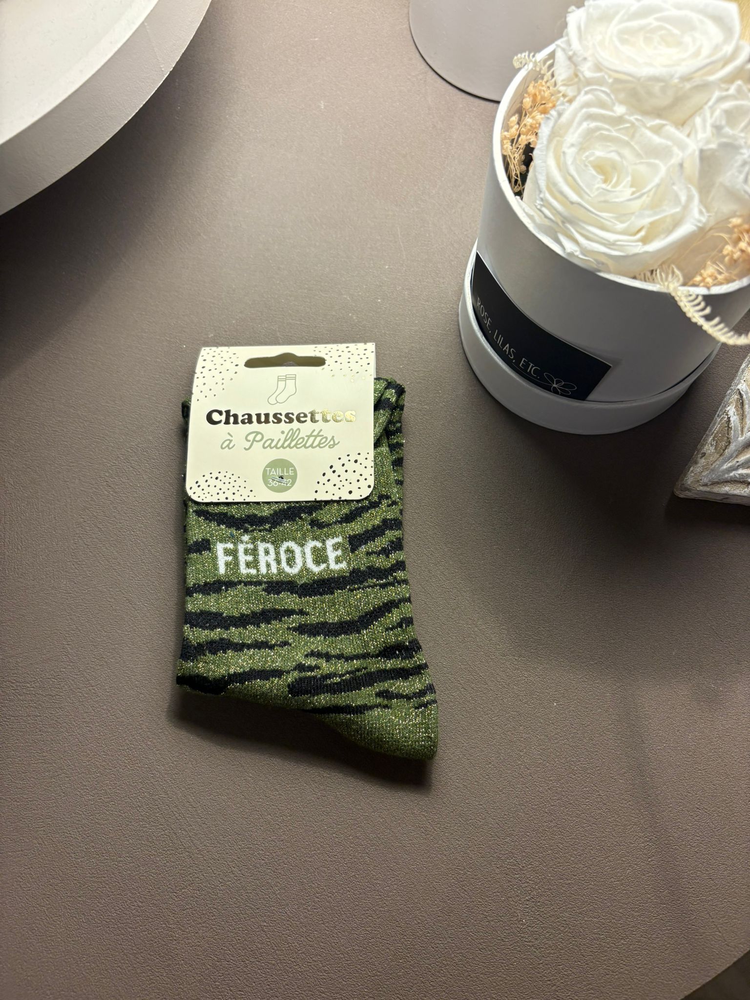 Chaussettes à Paillettes "Animal"