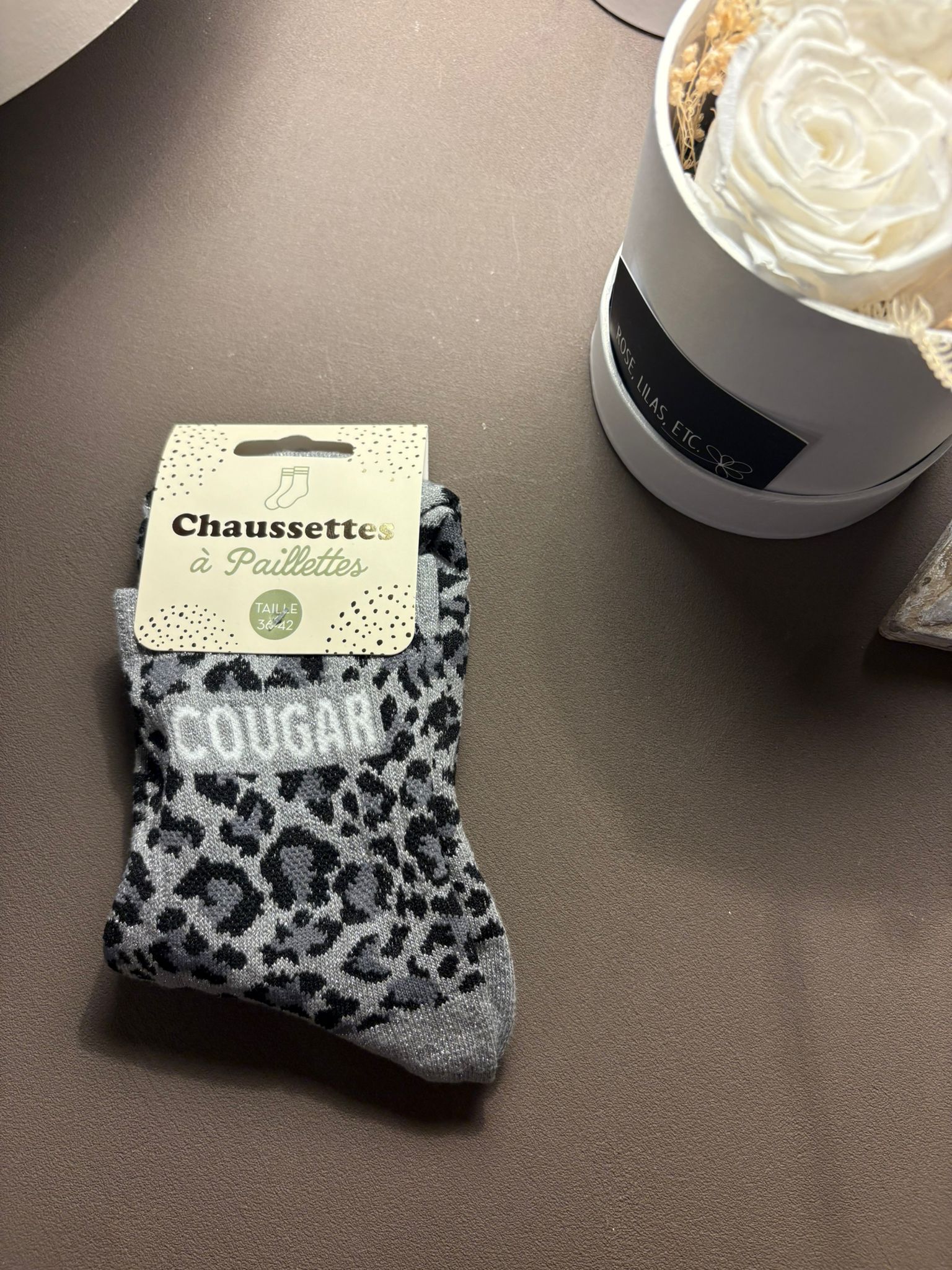 Chaussettes à Paillettes "Animal"