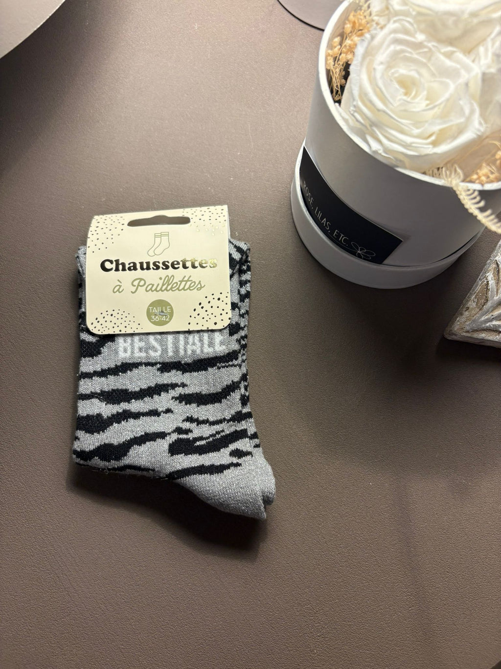 Chaussettes à Paillettes "Animal"