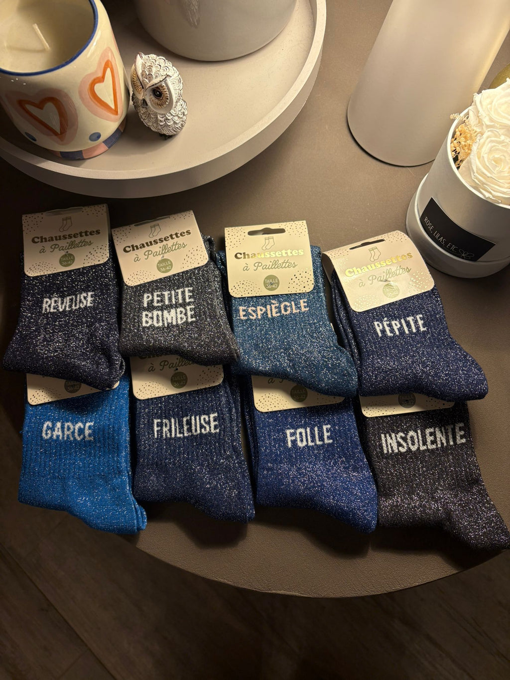 Chaussettes à Paillettes