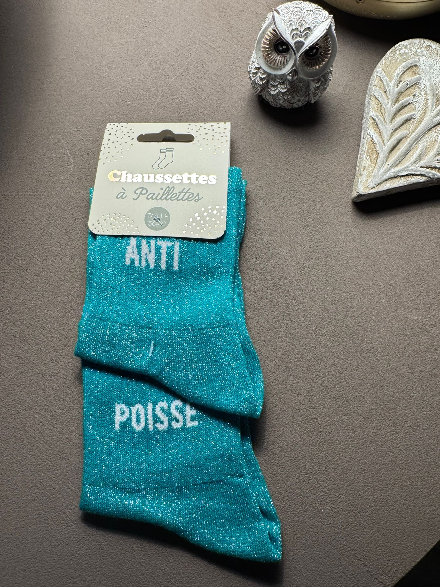 Chaussettes à Paillettes 2 mots