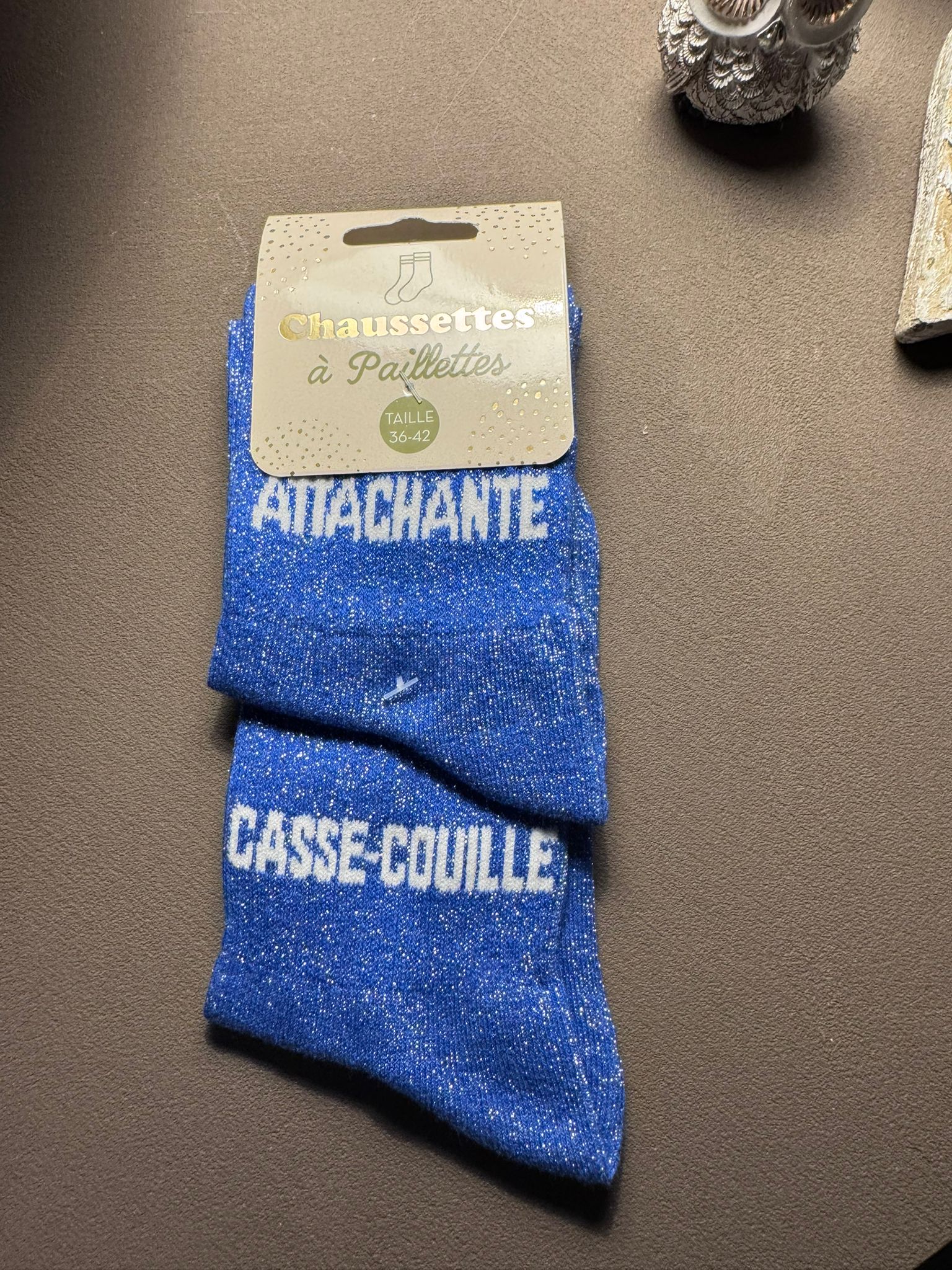 Chaussettes à Paillettes 2 mots