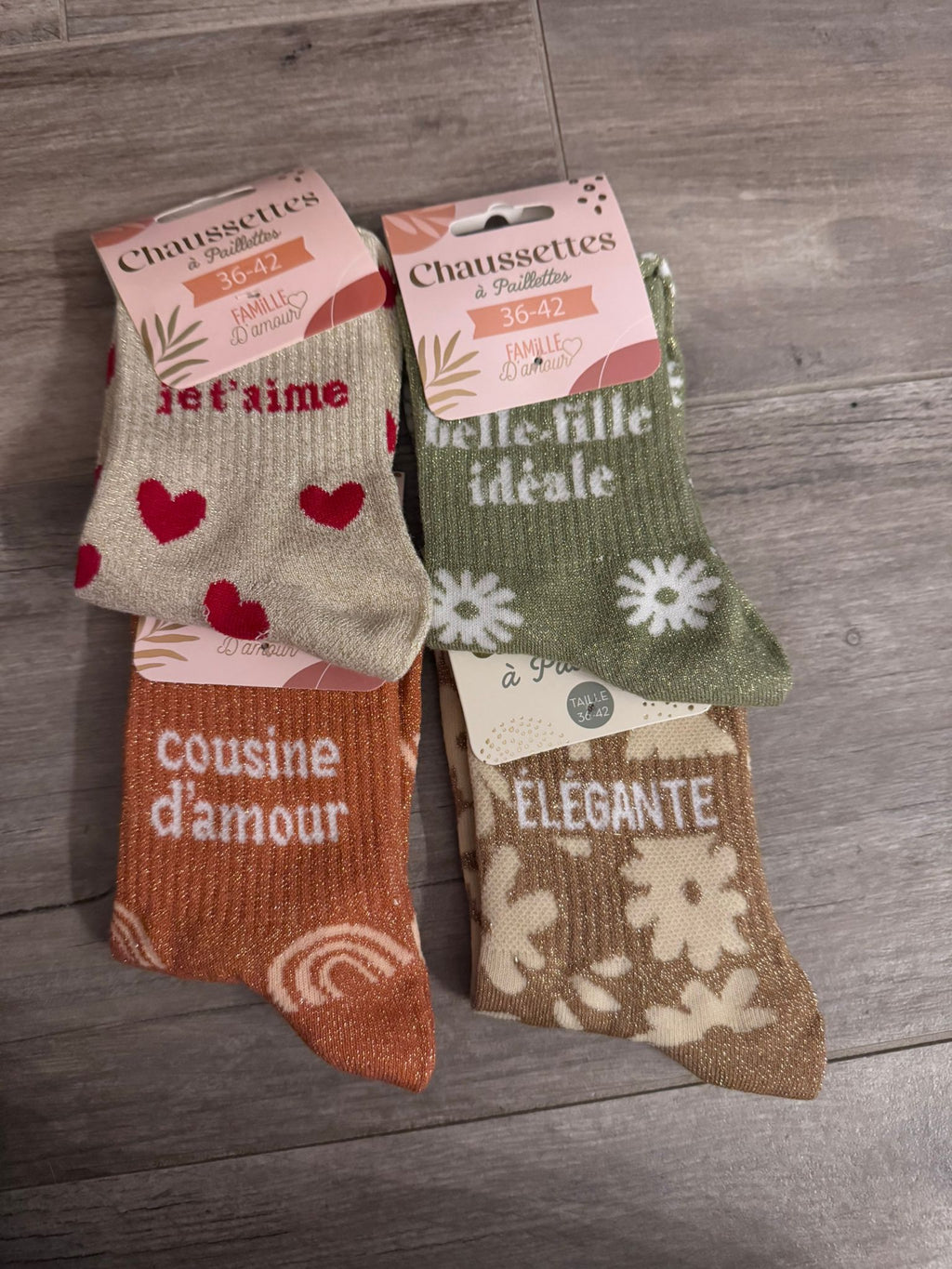 Chaussettes à Paillettes