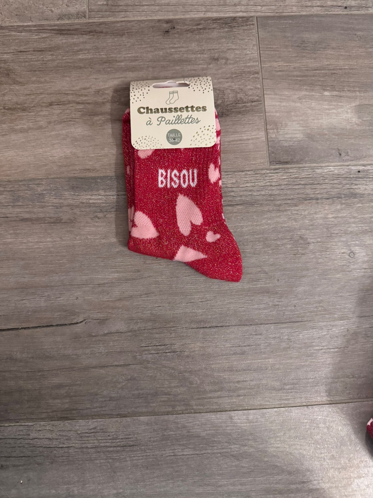 Chaussettes à paillettes