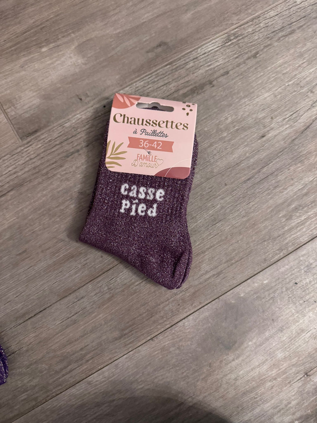 Chaussettes à Paillettes