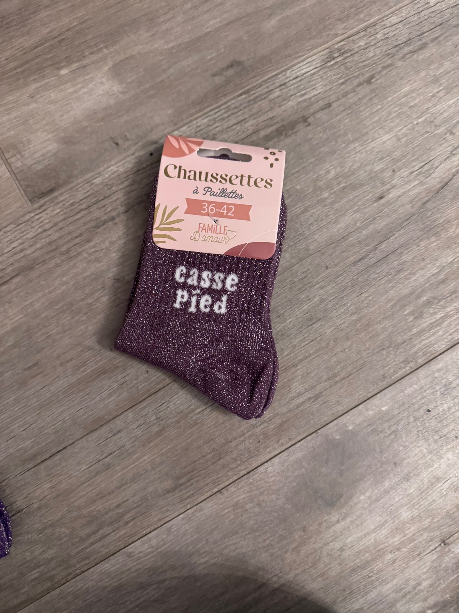 Chaussettes à Paillettes
