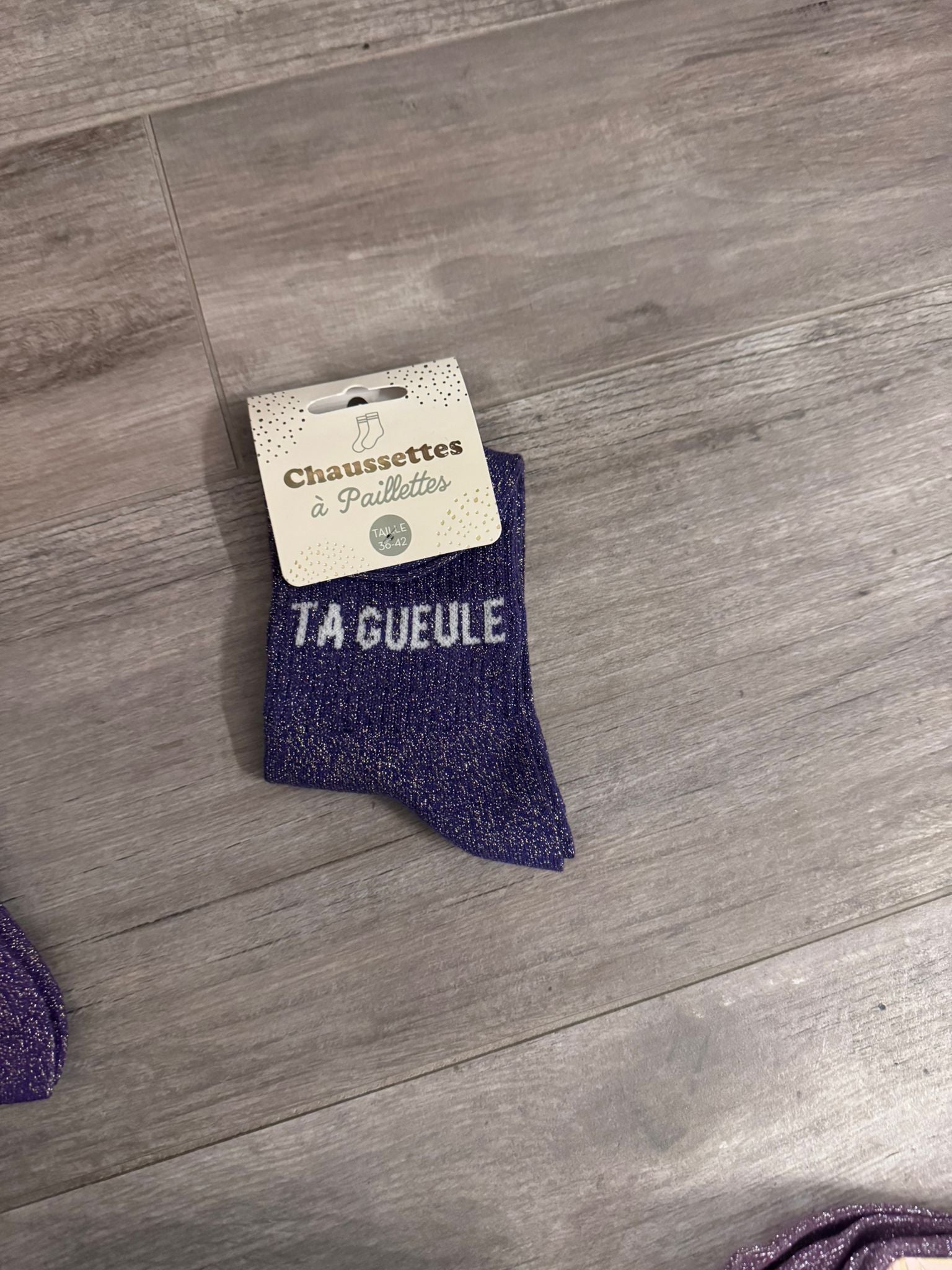 Chaussettes à Paillettes
