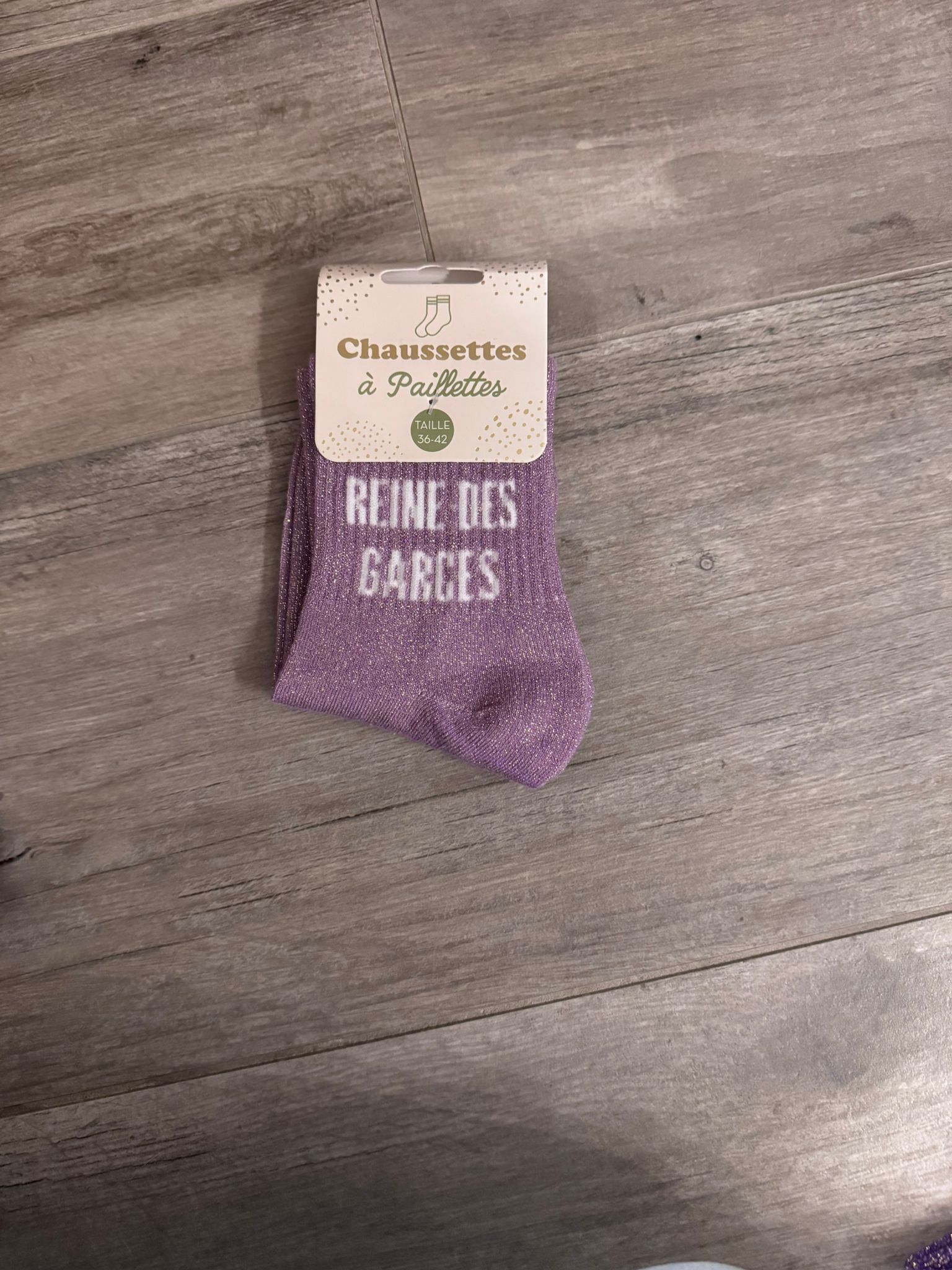 Chaussettes à Paillettes