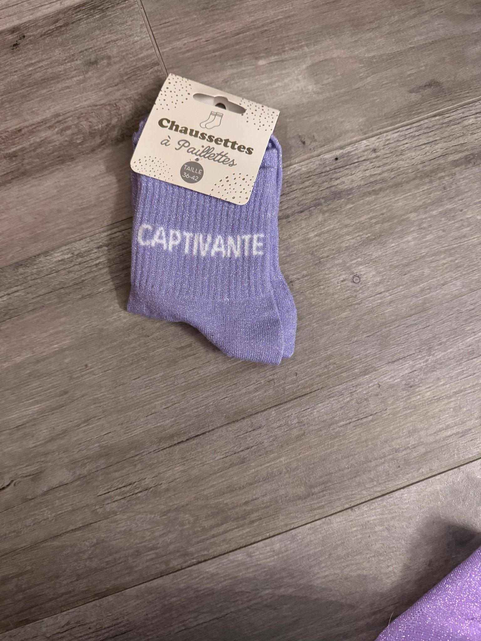 Chaussettes à Paillettes