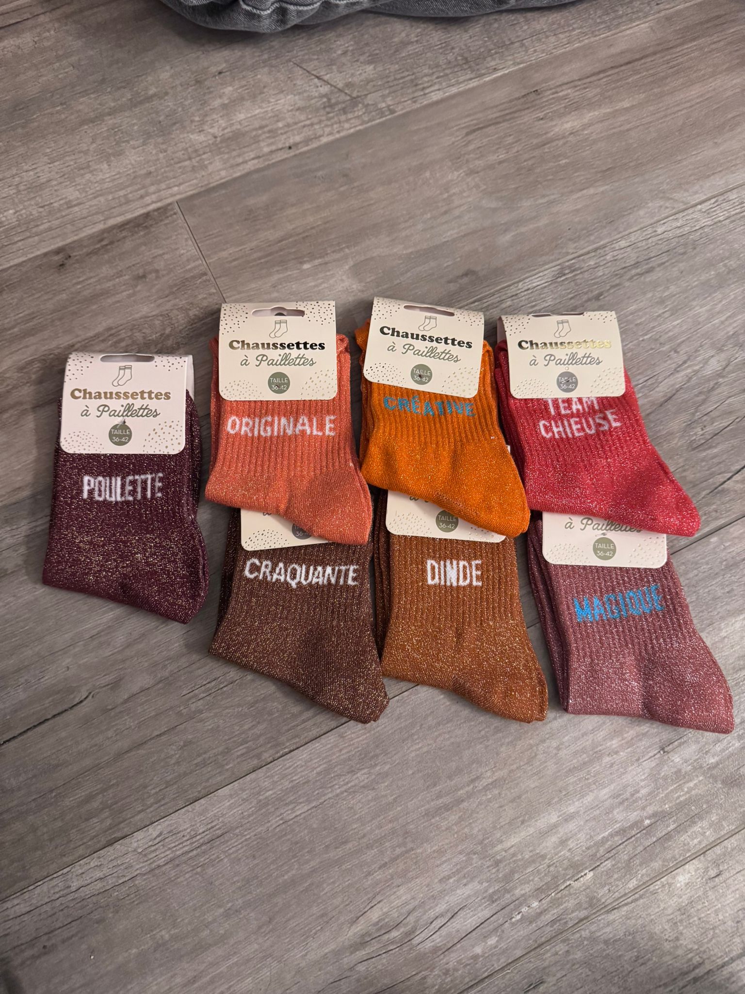 Chaussettes à Paillettes
