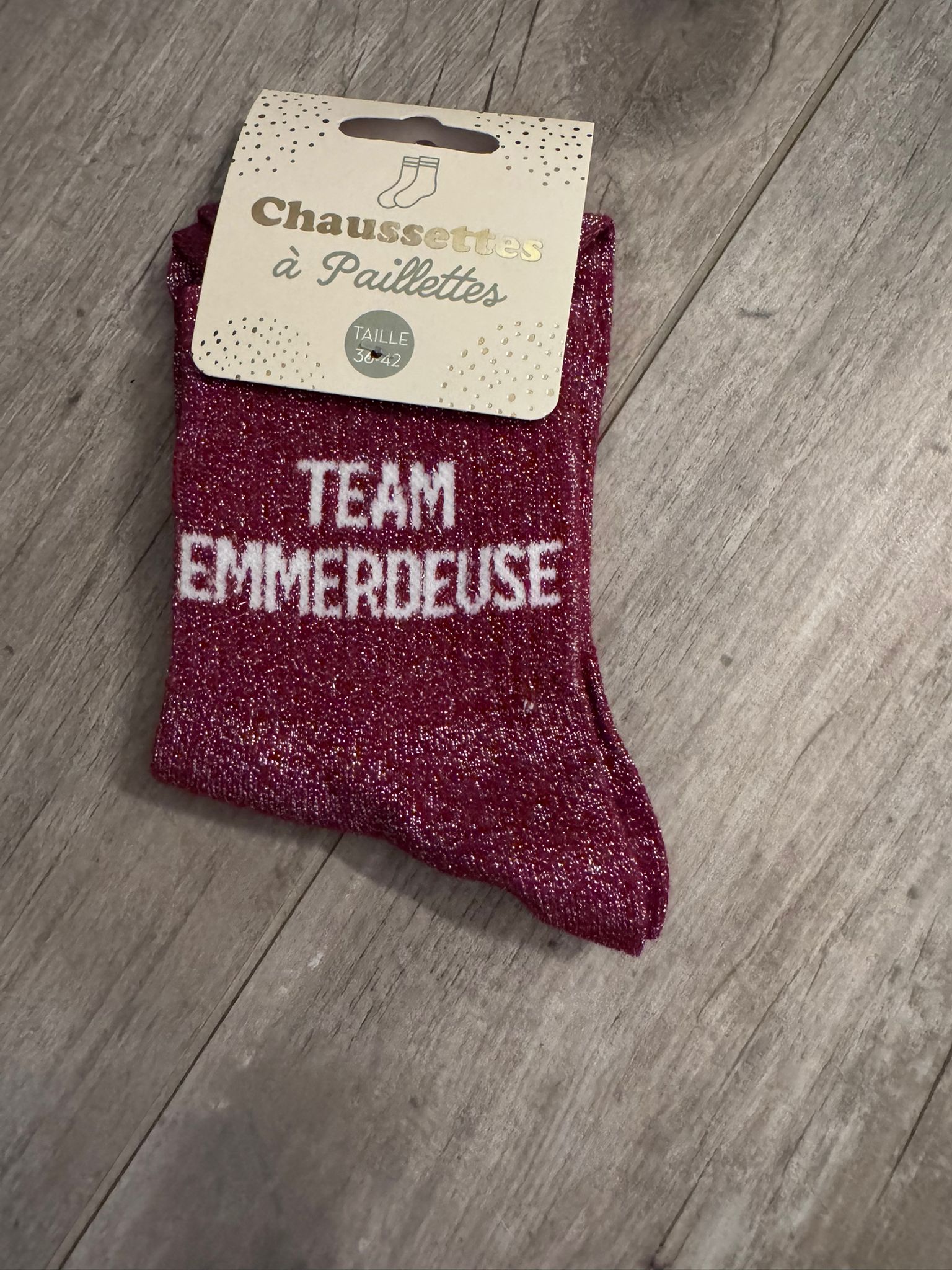 Chaussettes à Paillettes