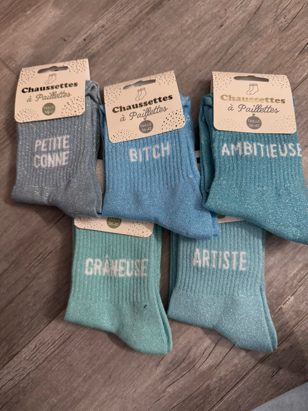 Chaussettes à Paillettes