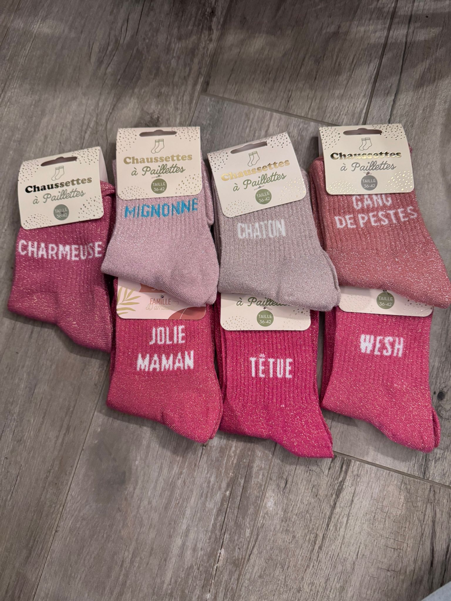 Chaussettes à Paillettes