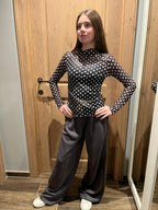 Blouse à pois Gina