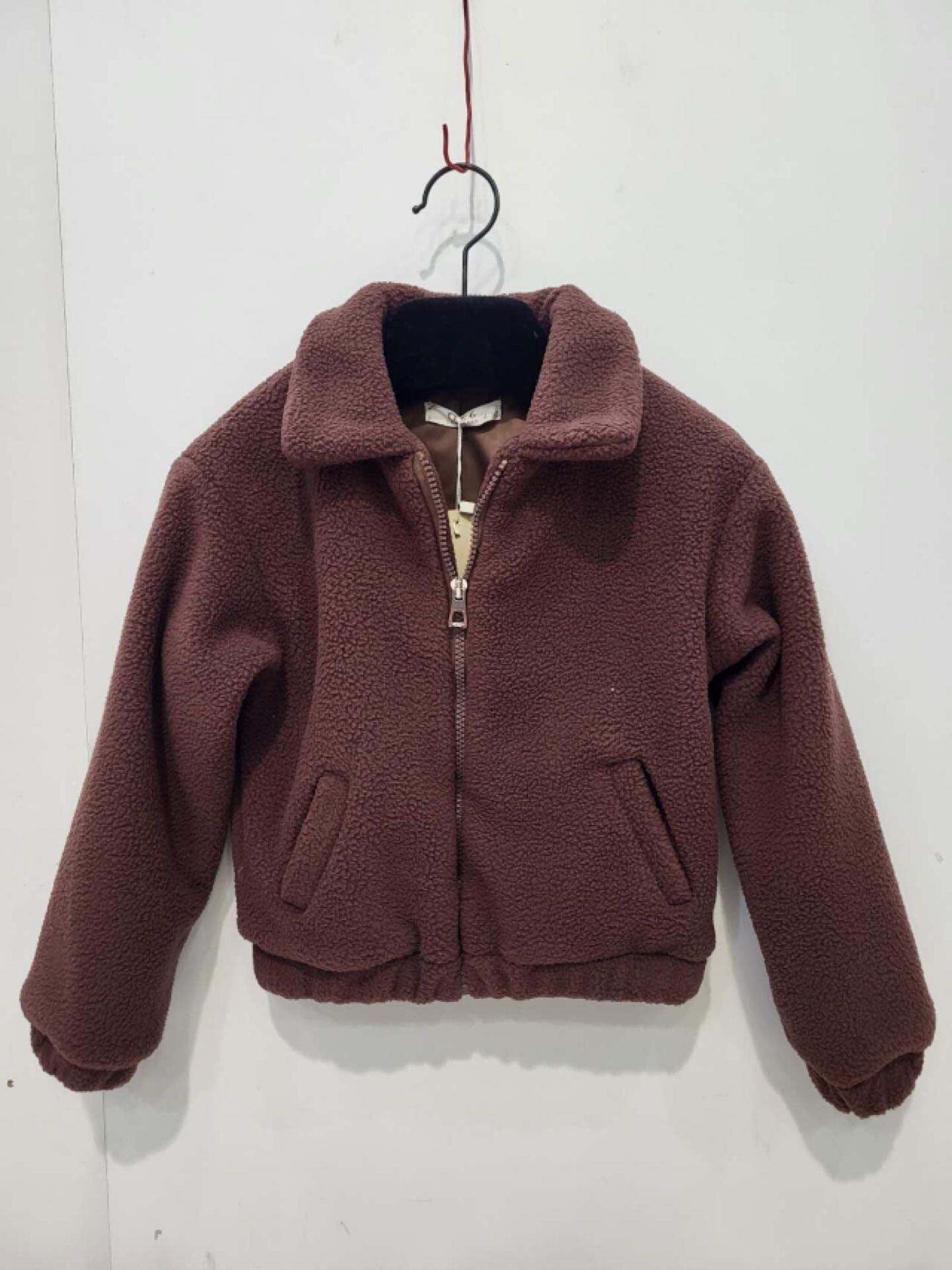 Veste en Teddy Léon